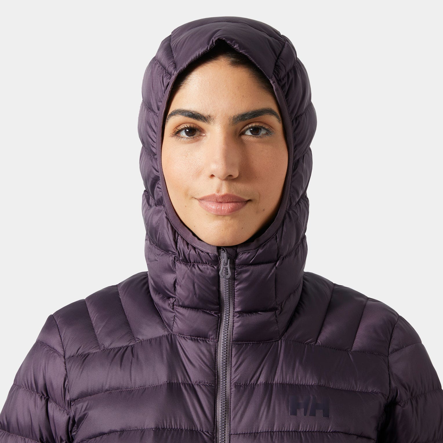 Women's Verglas Down Hybrid Hooded Jacket 2.0 - 654 SMOKED PURPLE