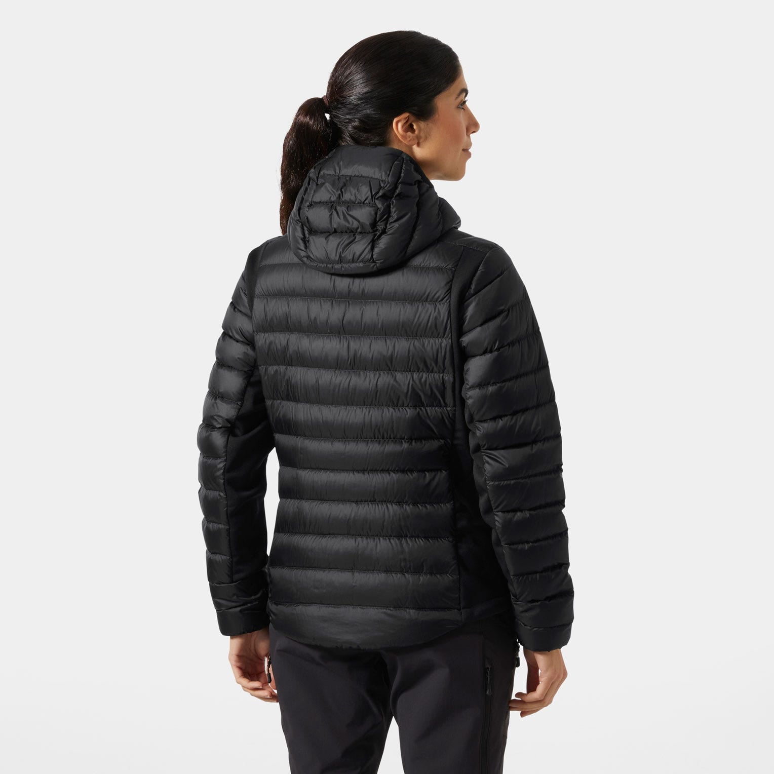 Women's Verglas Down Hybrid Hooded Jacket 2.0 - 991 BLACK