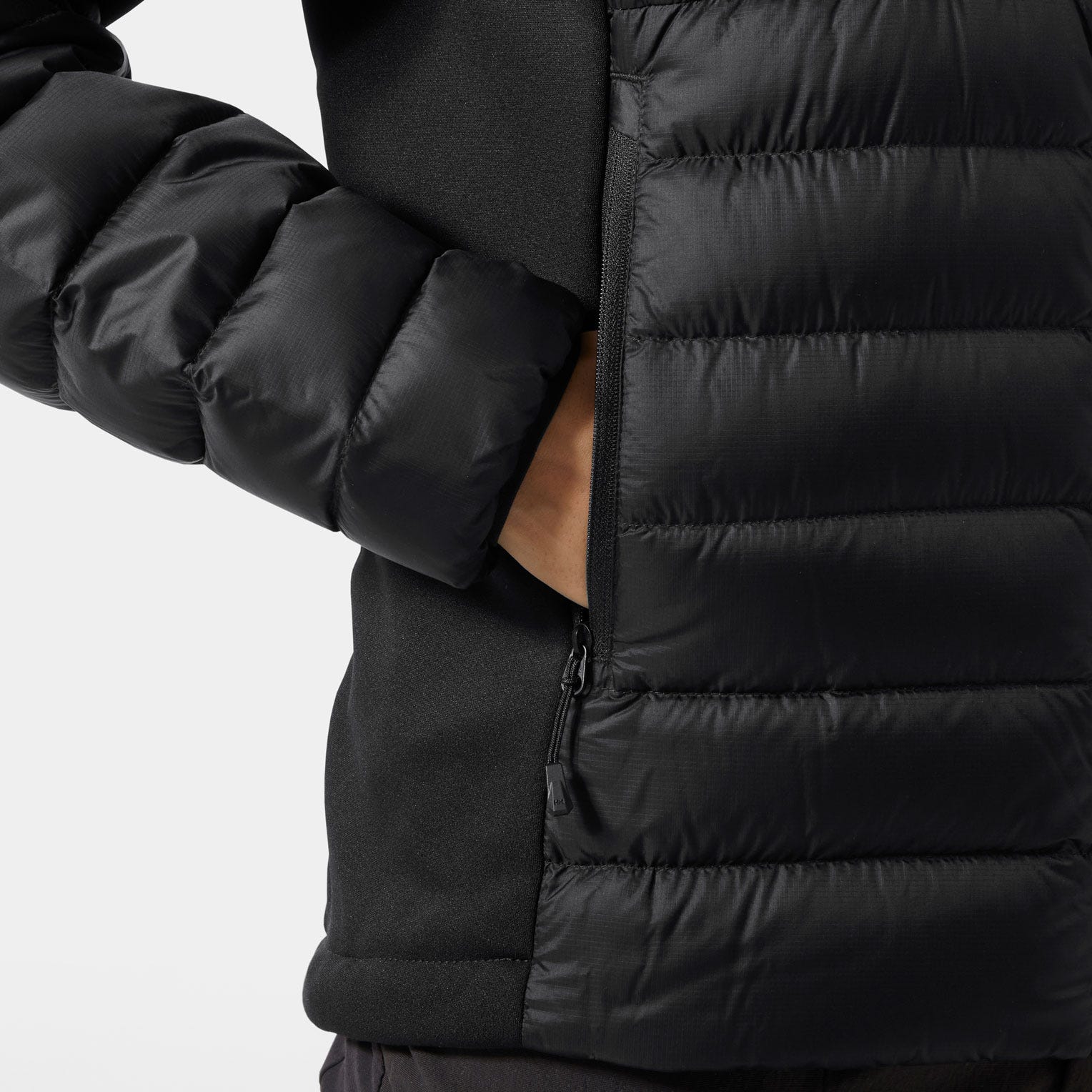 Women's Verglas Down Hybrid Hooded Jacket 2.0 - 991 BLACK
