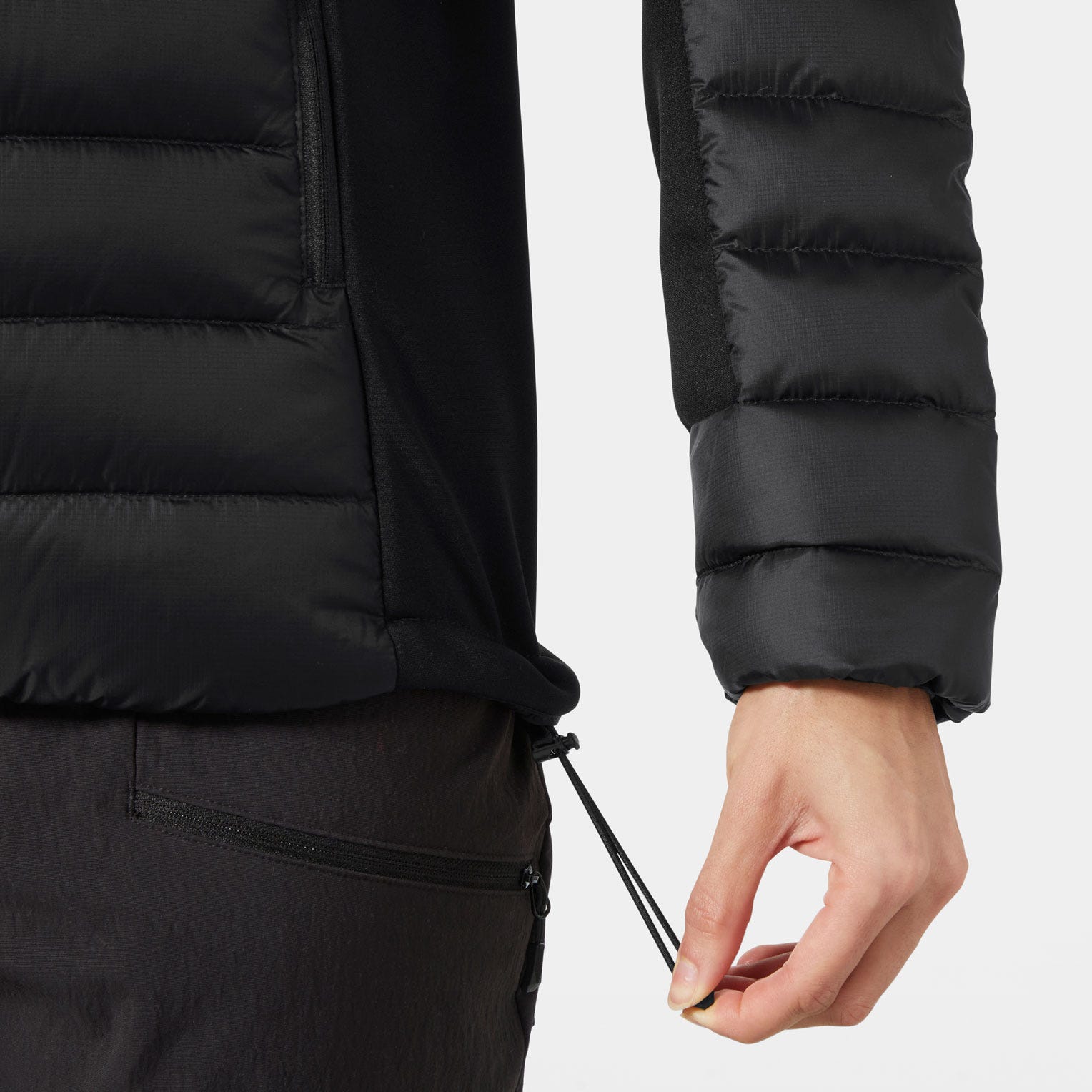 Women's Verglas Down Hybrid Hooded Jacket 2.0 - 991 BLACK