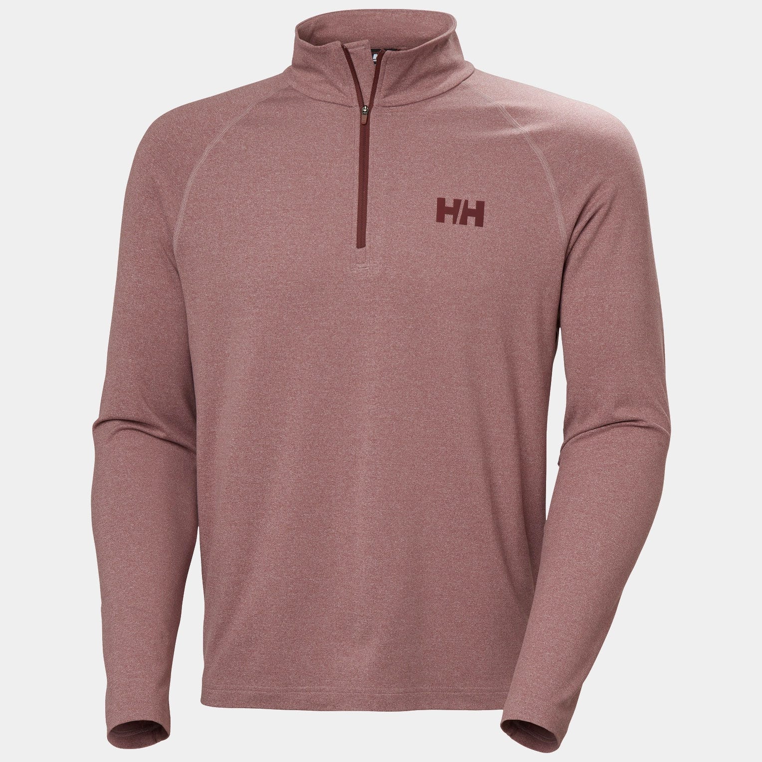 Men's Tyri Half-Zip - 180 MARS RED MELANGE