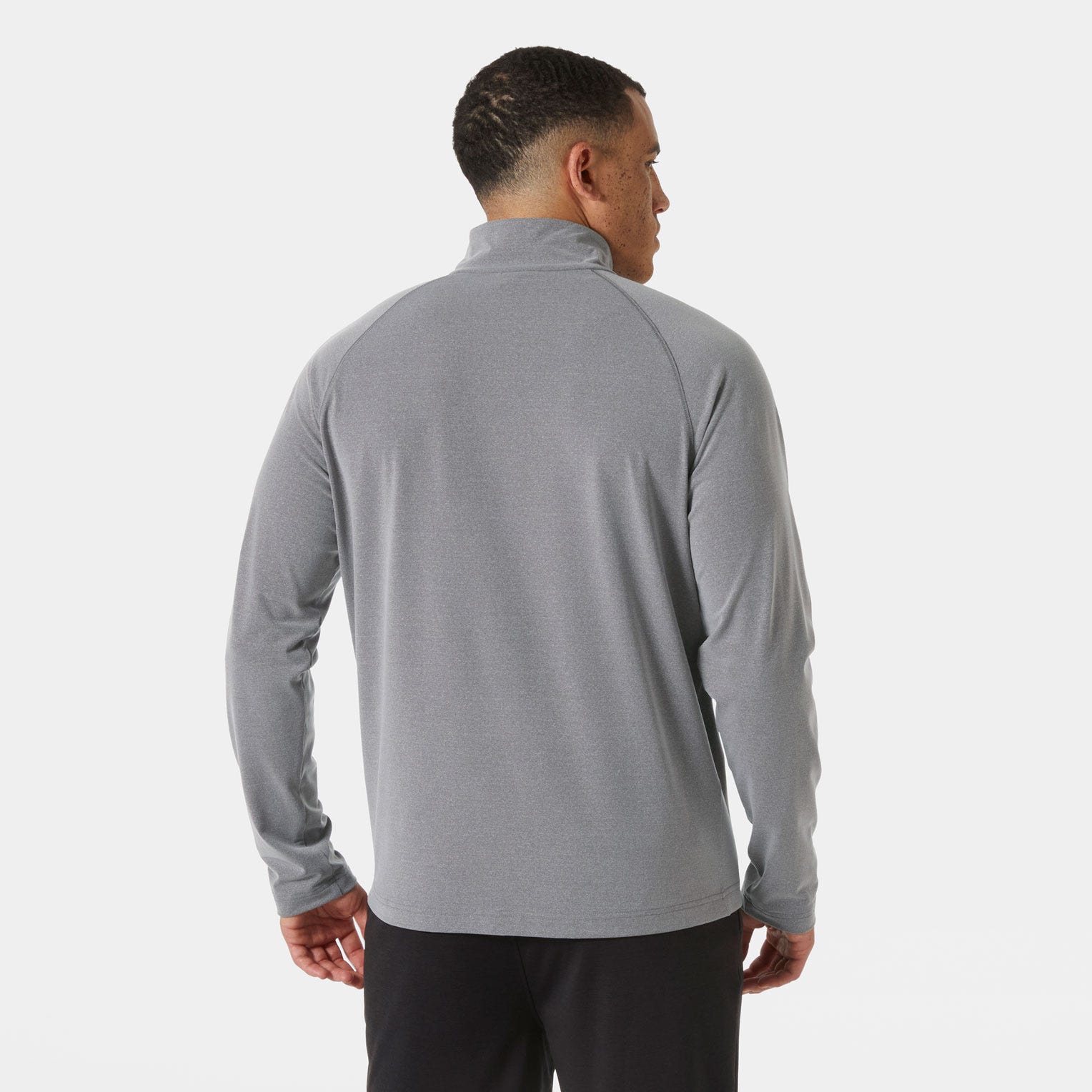 Men's Tyri Half-Zip - 980 EBONY MELANGE