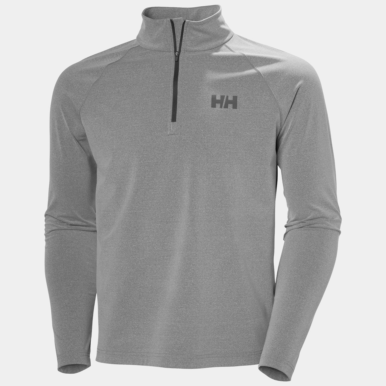 Men's Tyri Half-Zip - 980 EBONY MELANGE