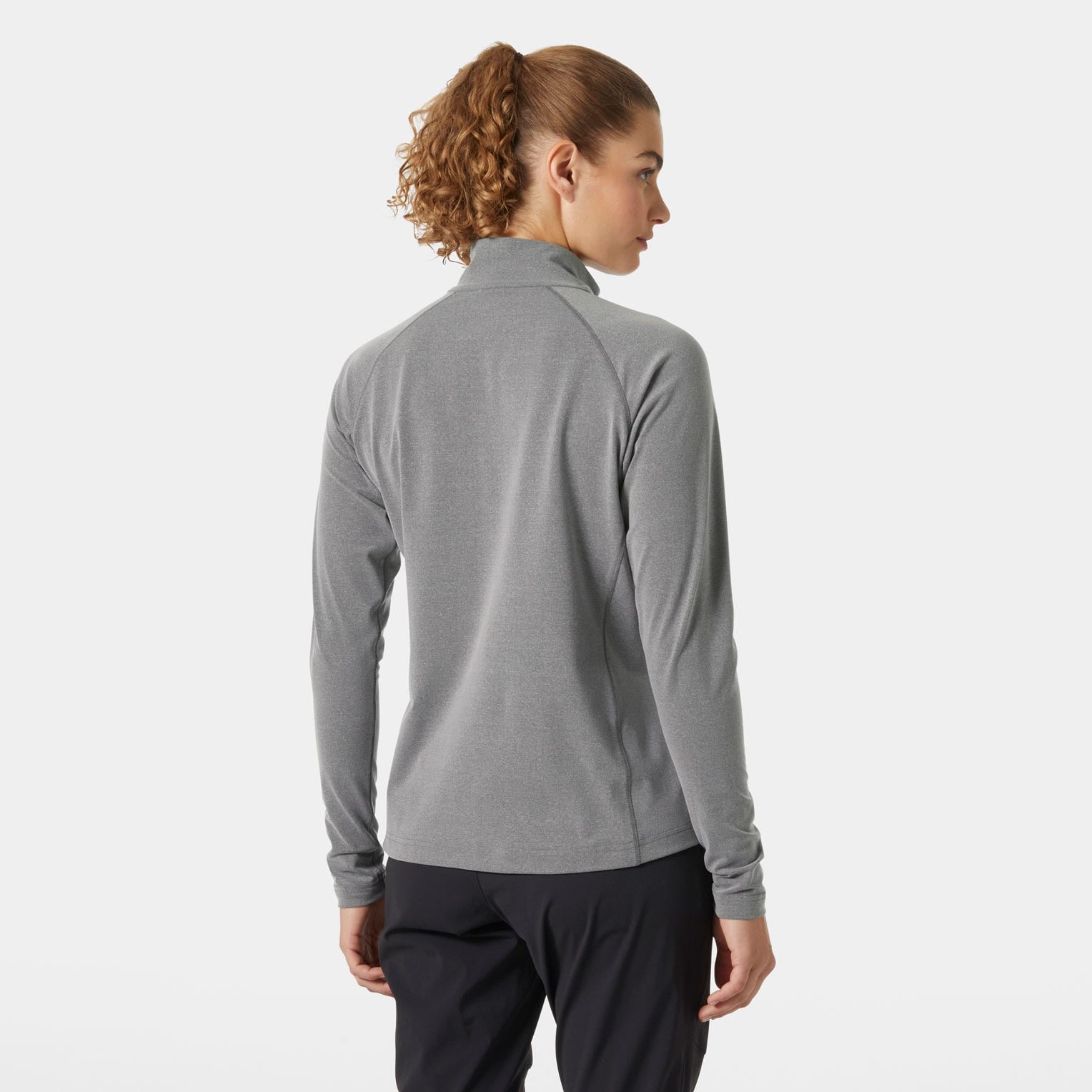 Women's Tyri Half-Zip - 980 EBONY MELANGE