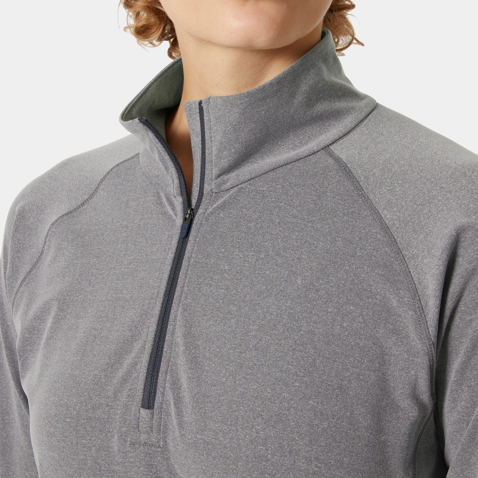 Women's Tyri Half-Zip - 980 EBONY MELANGE