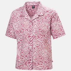 Women's Holmen Short Sleeve Shirt - 664 WILDBERRY STRIPE