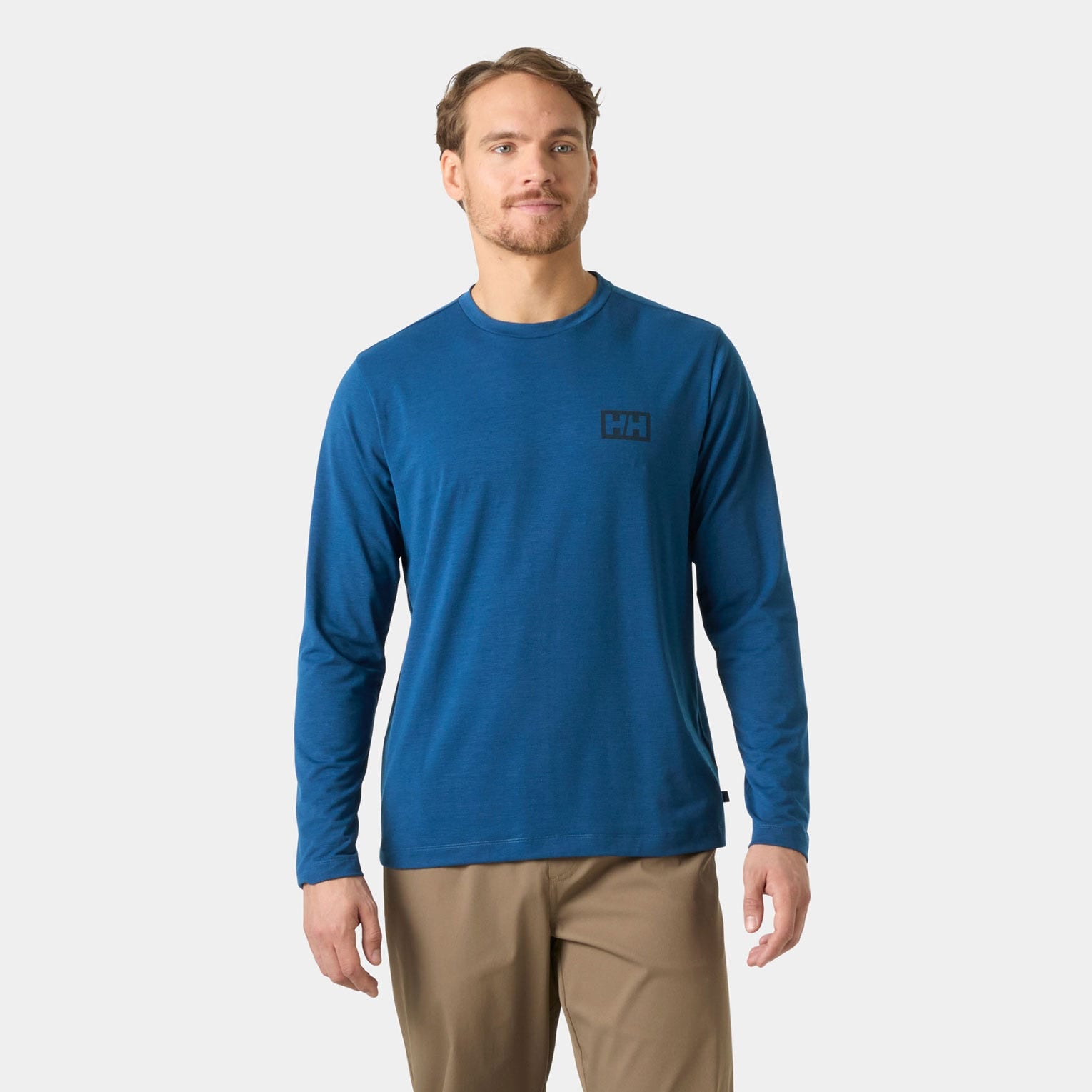 Men's Skog Graphic Long Sleeve Tee - 507 DARK BLUE