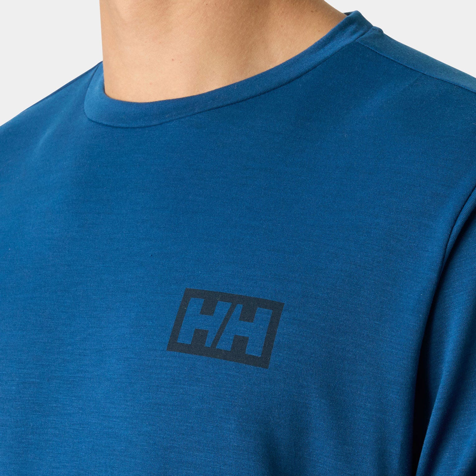 Men's Skog Graphic Long Sleeve Tee - 507 DARK BLUE