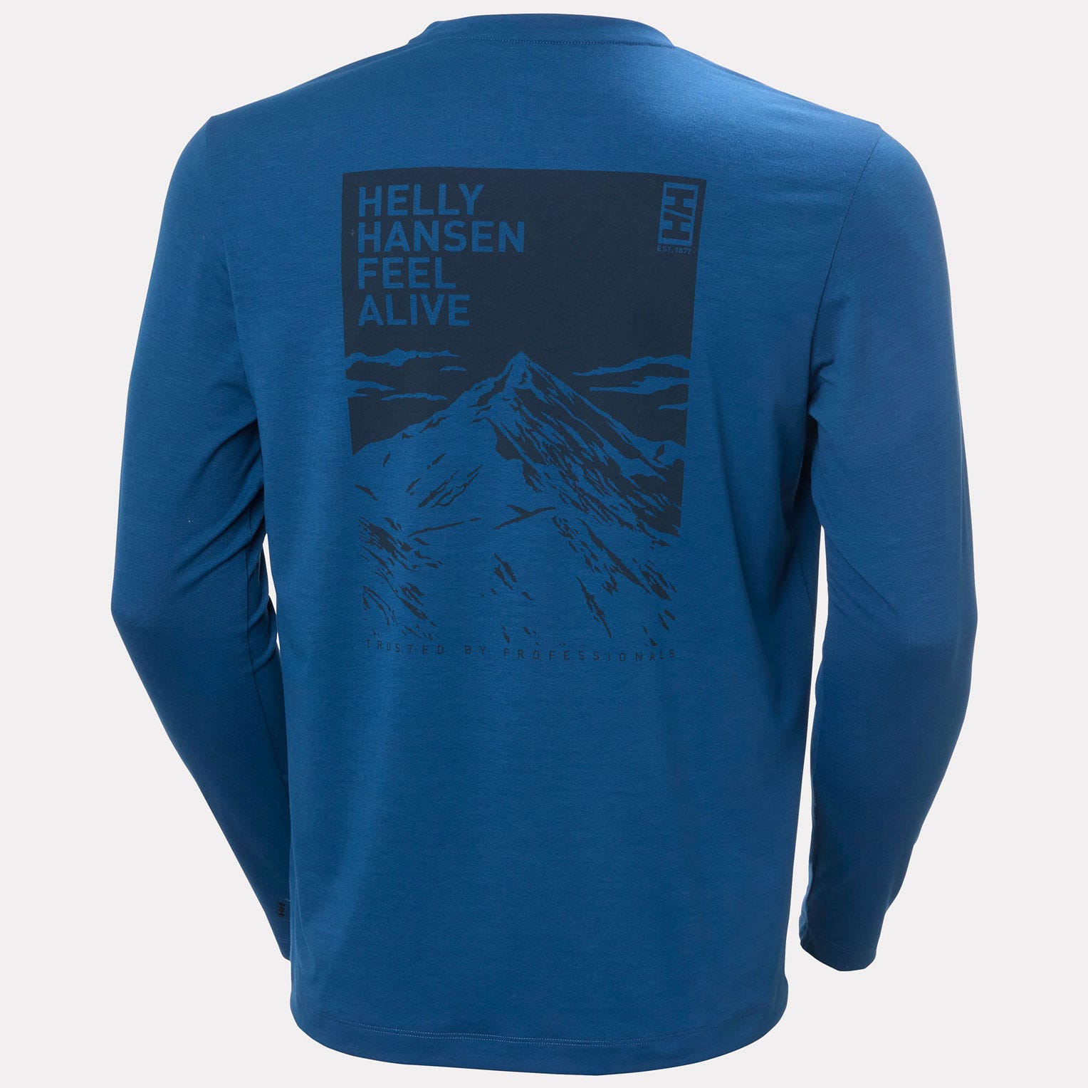 Men's Skog Graphic Long Sleeve Tee - 507 DARK BLUE