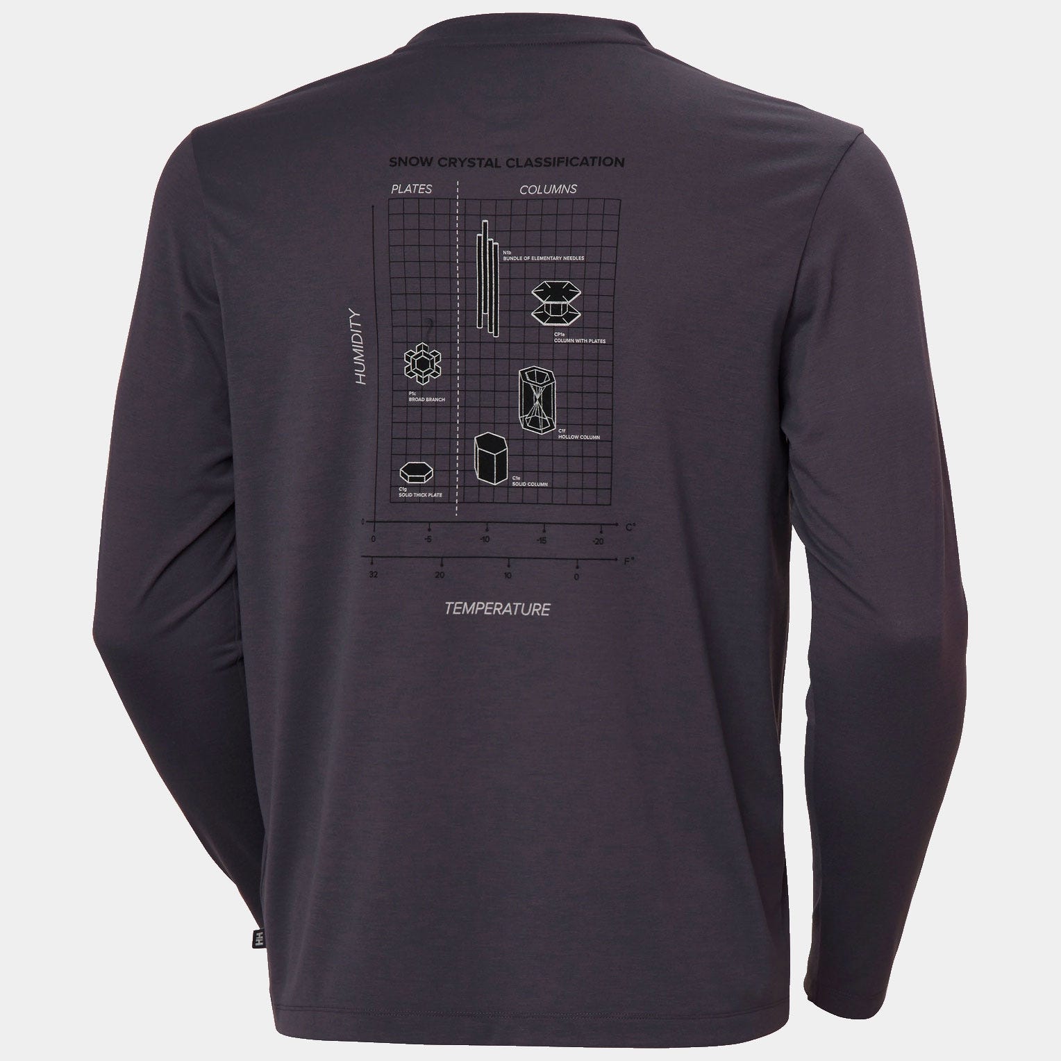 Men's Skog Graphic Long Sleeve Tee - 654 SMOKED PURPLE