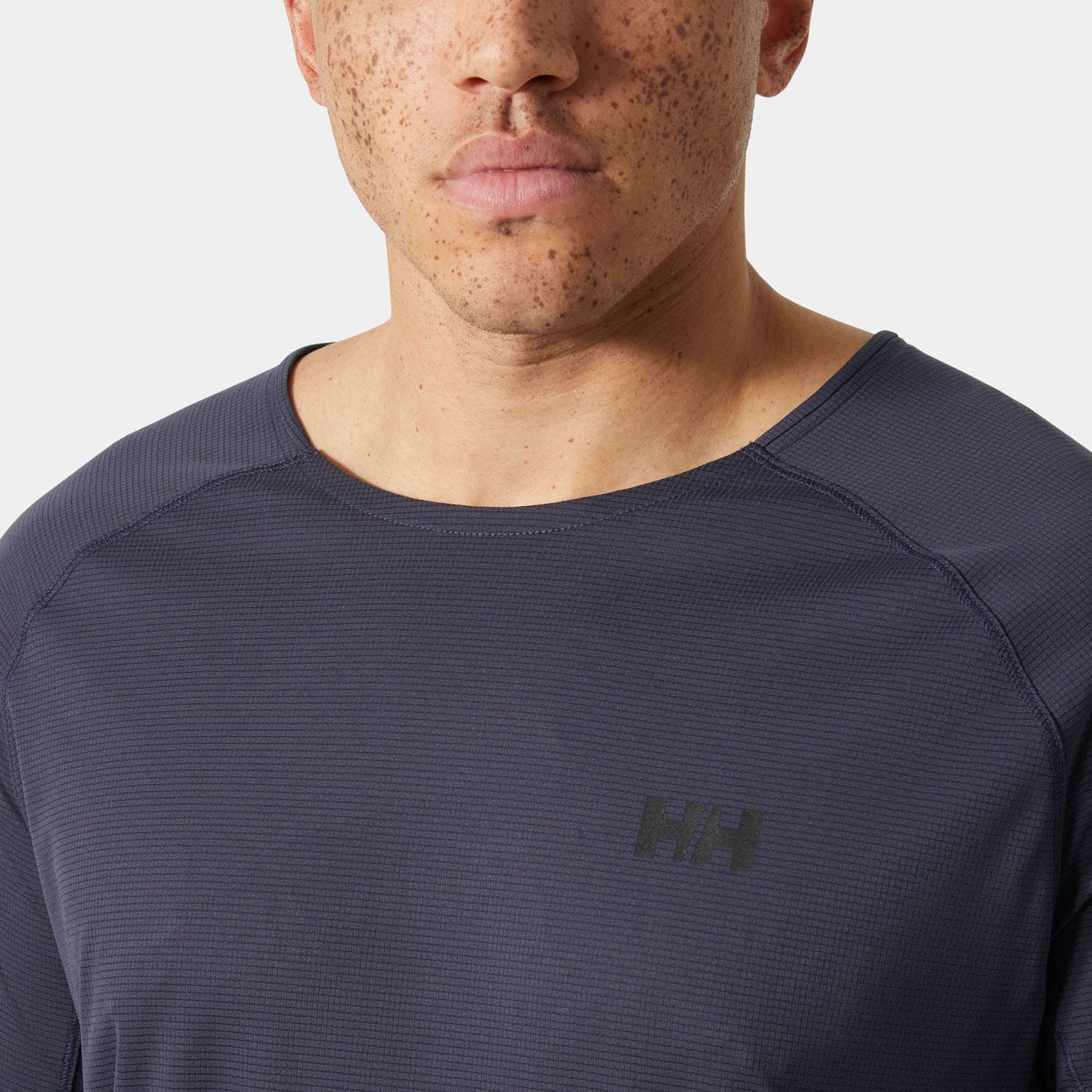 Men's Trail Long Sleeve T-Shirt - 660 BLACK GRAPE