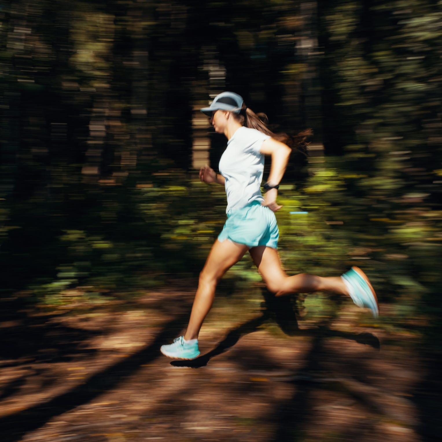 Women's Trail Shorts 3" - 416 LAGOON