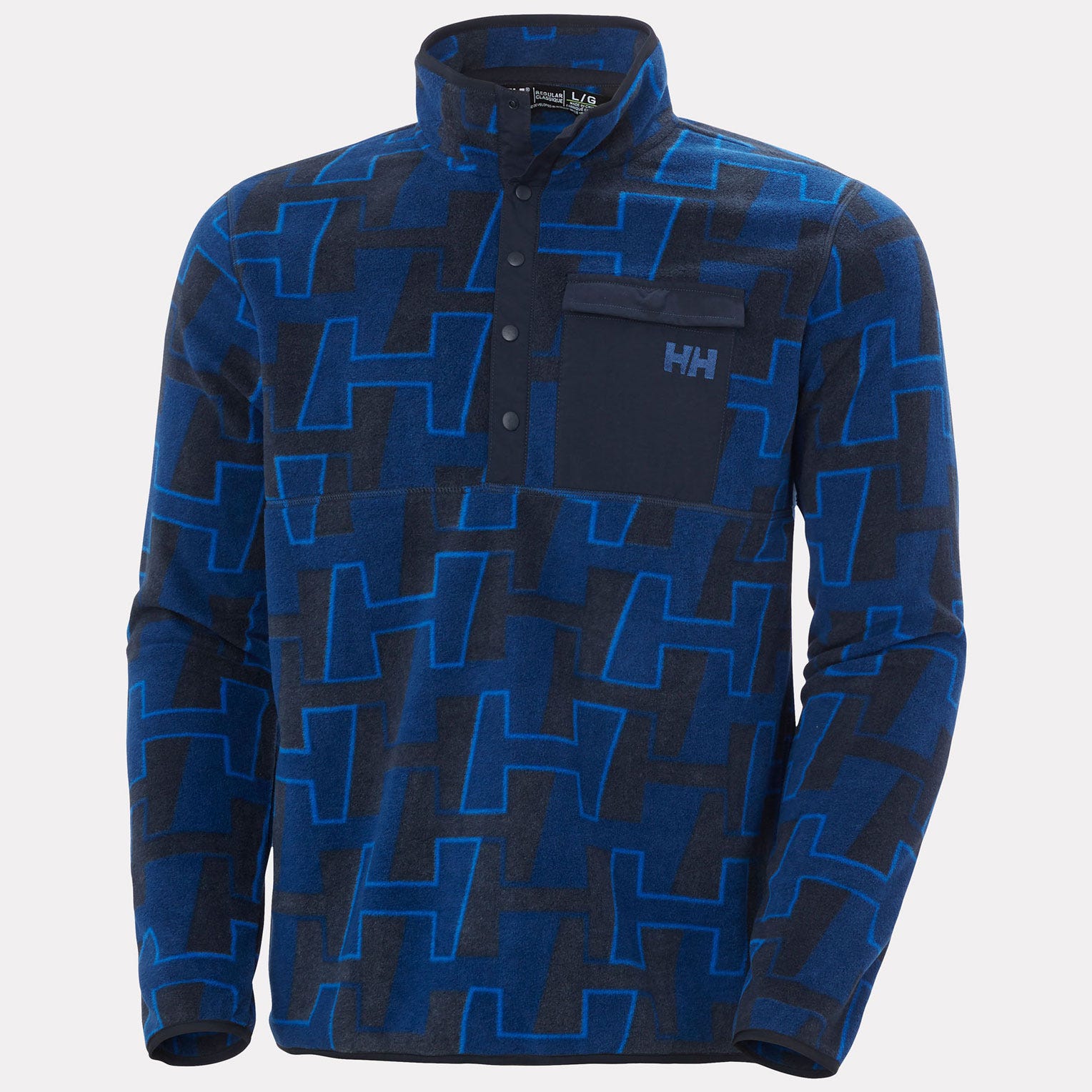 Men's Maridalen Printed Fleece - 507 DARK BLUE