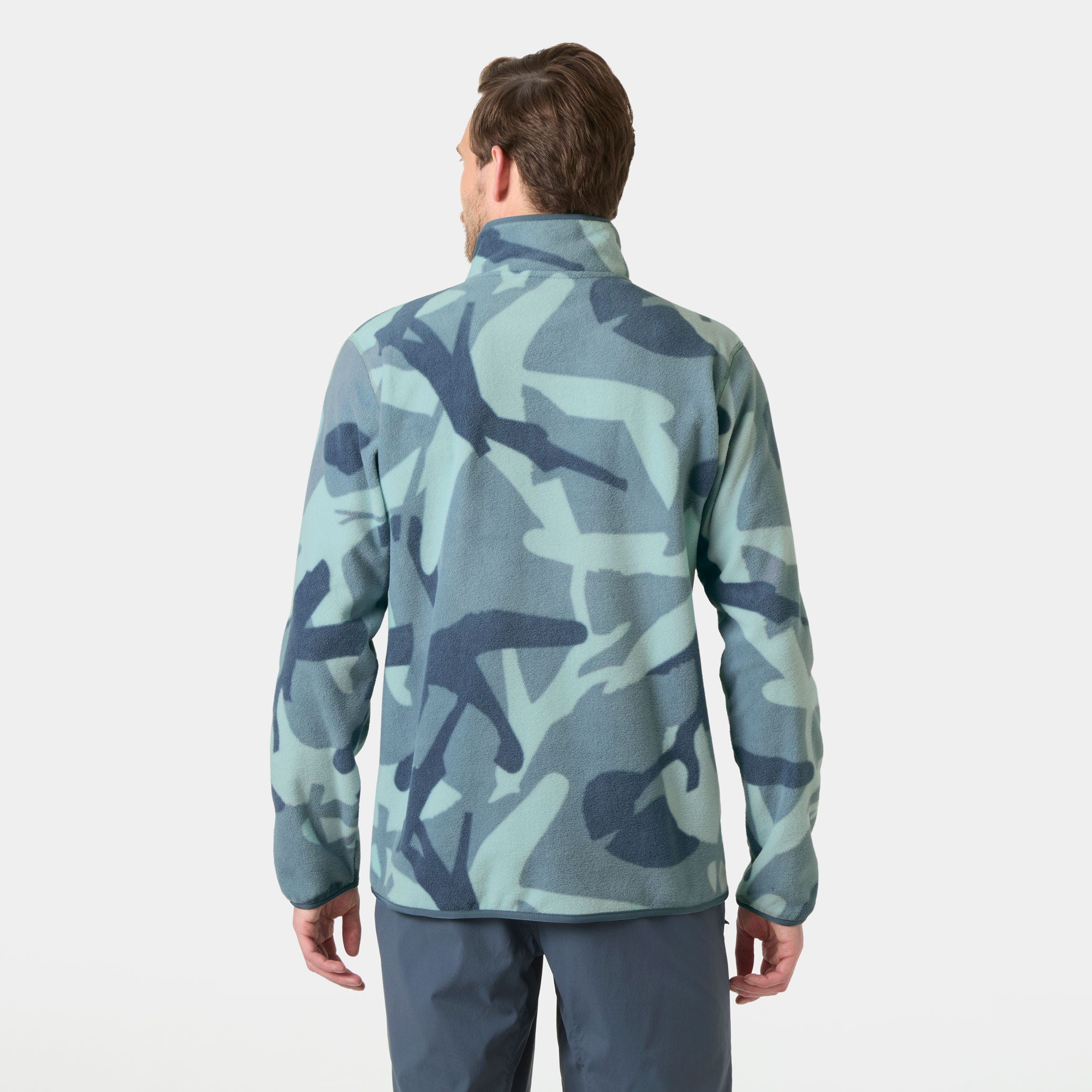 Men's Maridalen Printed Fleece - 561 WINDY BLUE