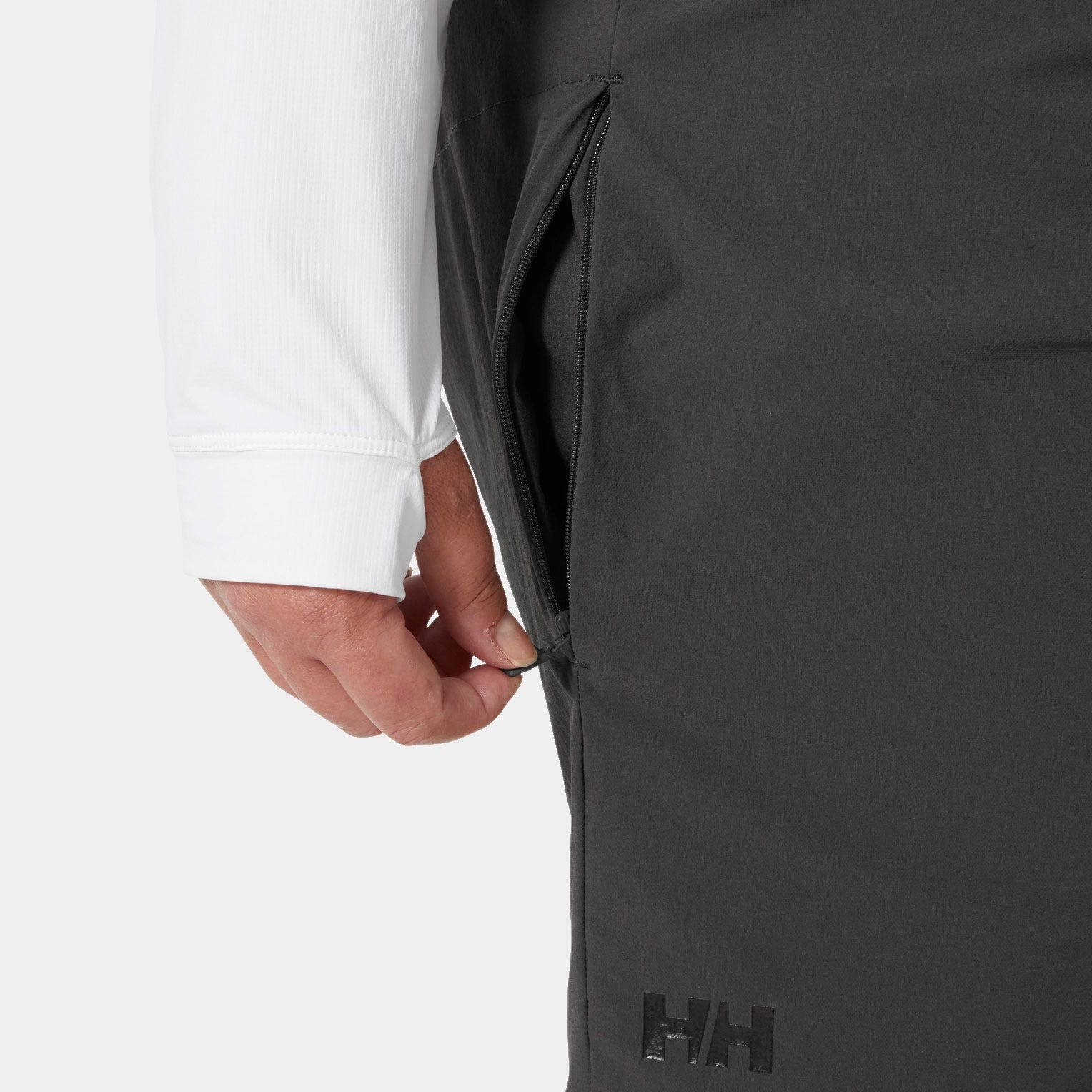 Women's Brona Softshell Plus Shorts - 980 EBONY