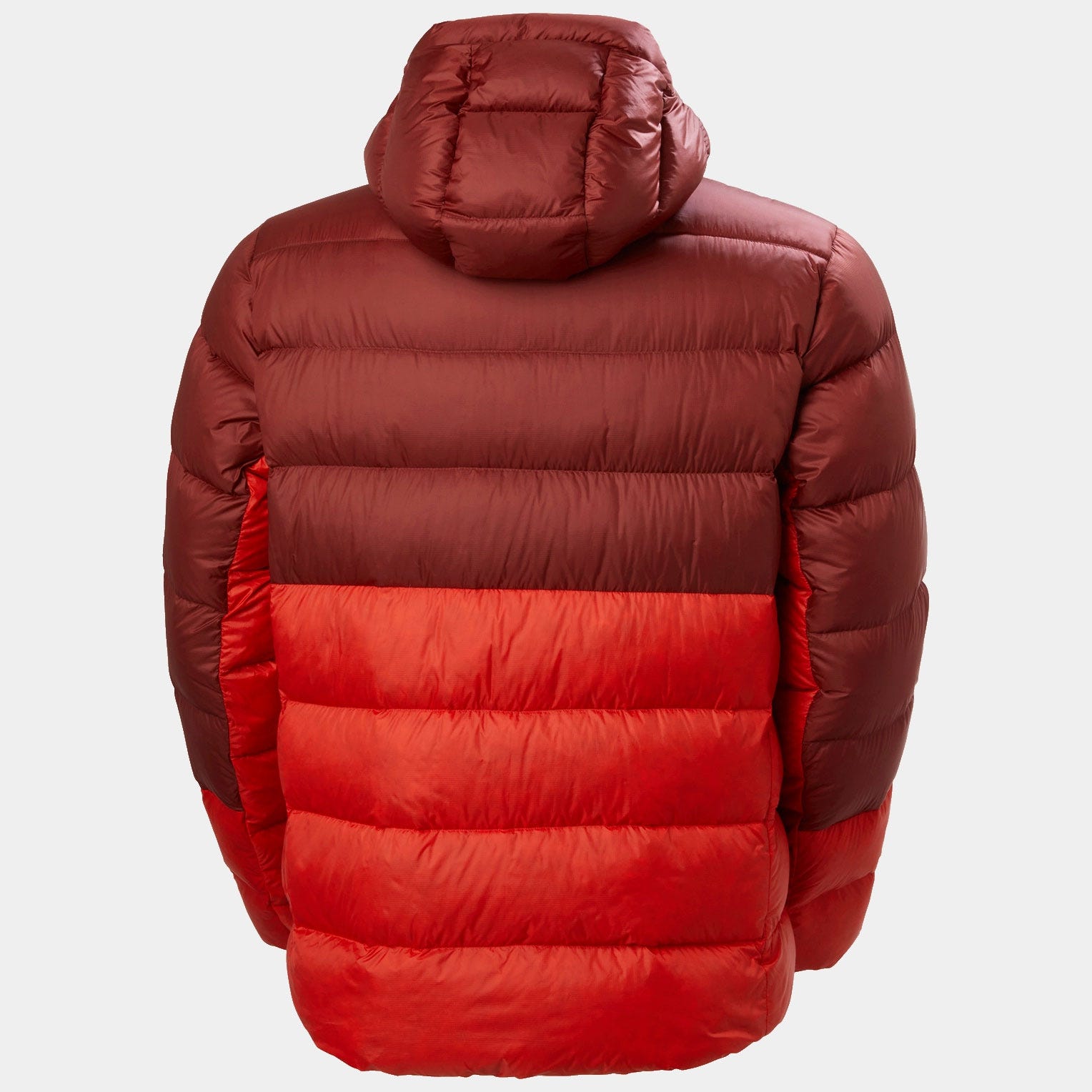 Men's Glacier Down Jacket - 222 ALERT RED/OFF WHITE