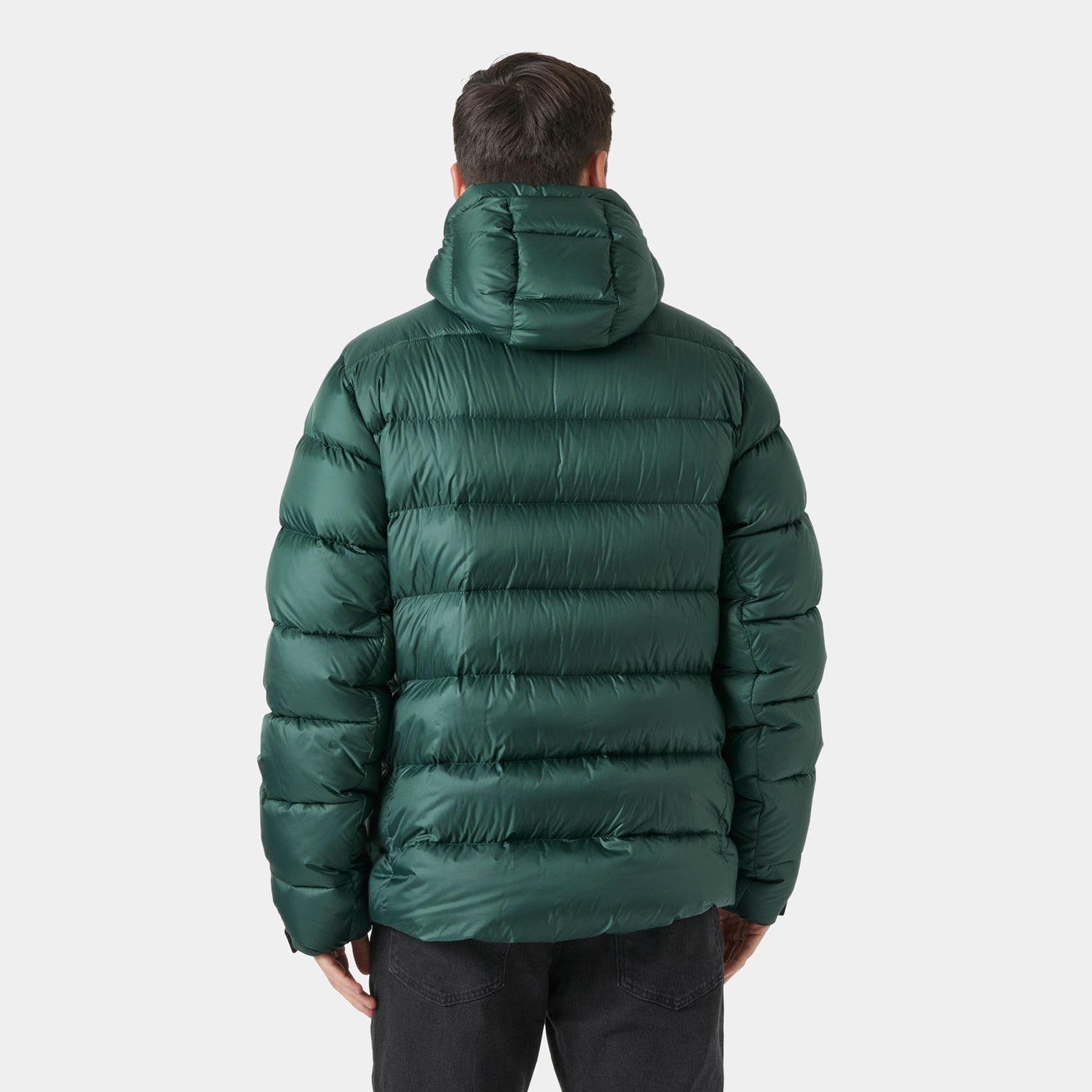 Men's Glacier Down Jacket - 390 JUNGLE GREEN