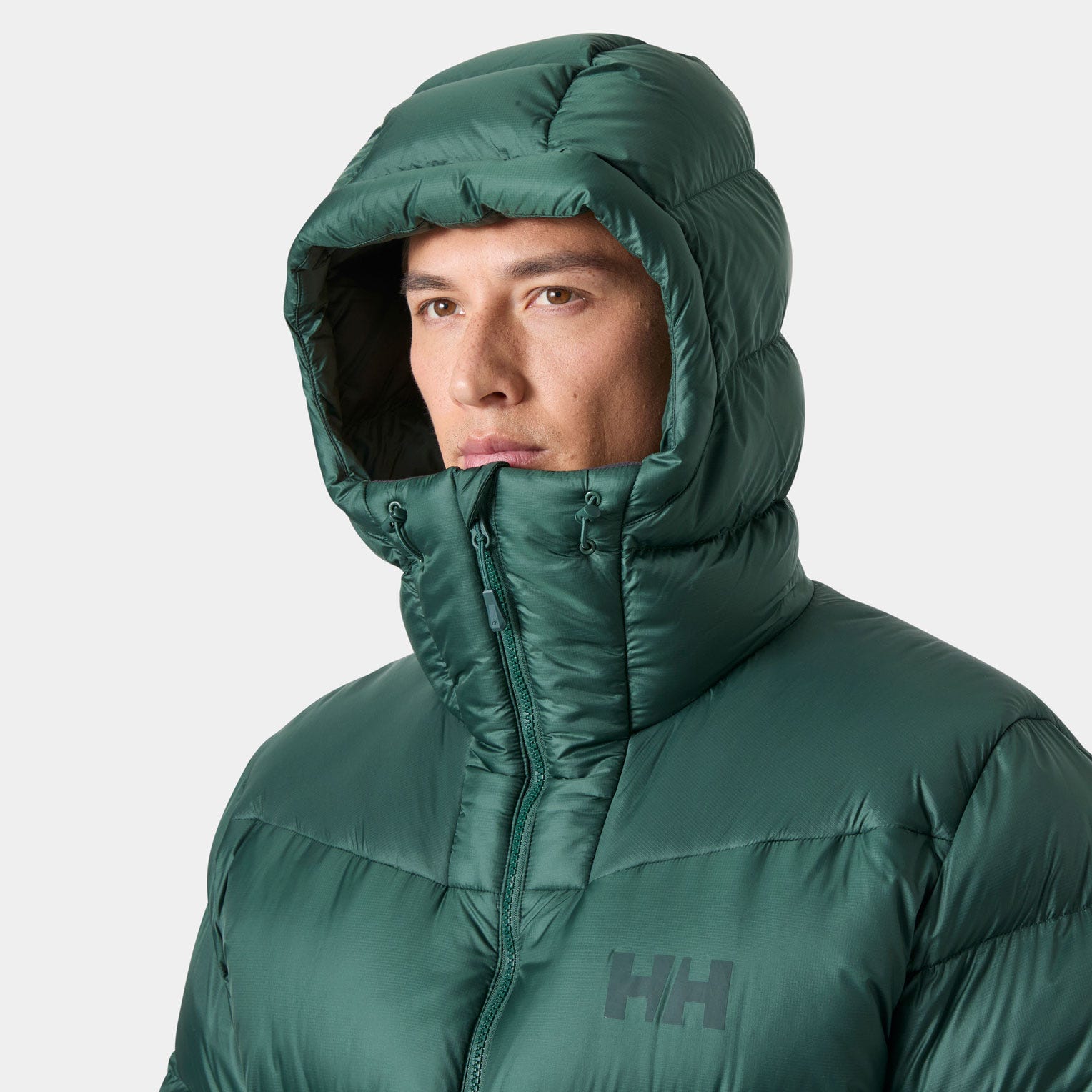 Men's Glacier Down Jacket - 390 JUNGLE GREEN