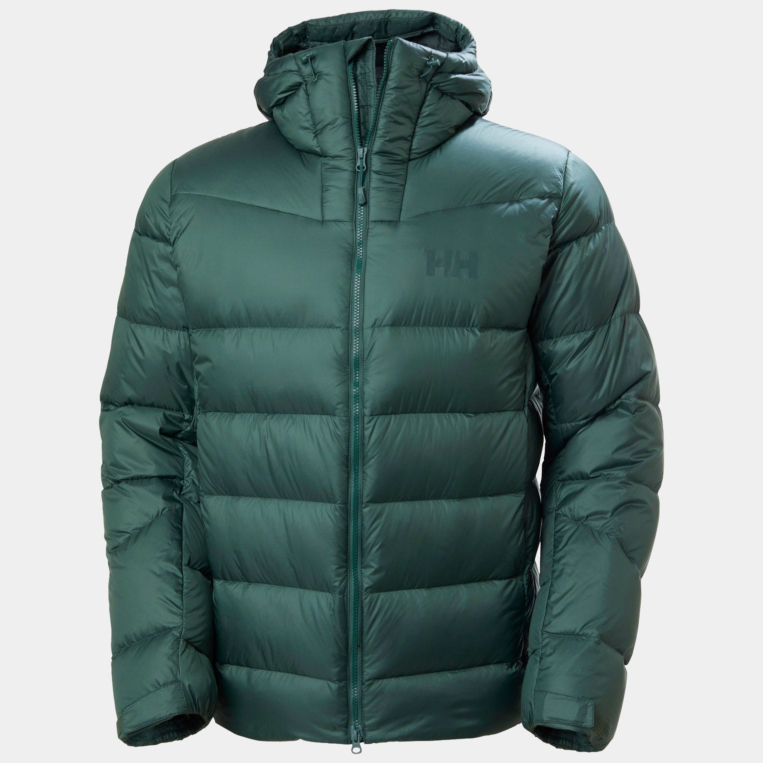Men's Glacier Down Jacket - 390 JUNGLE GREEN