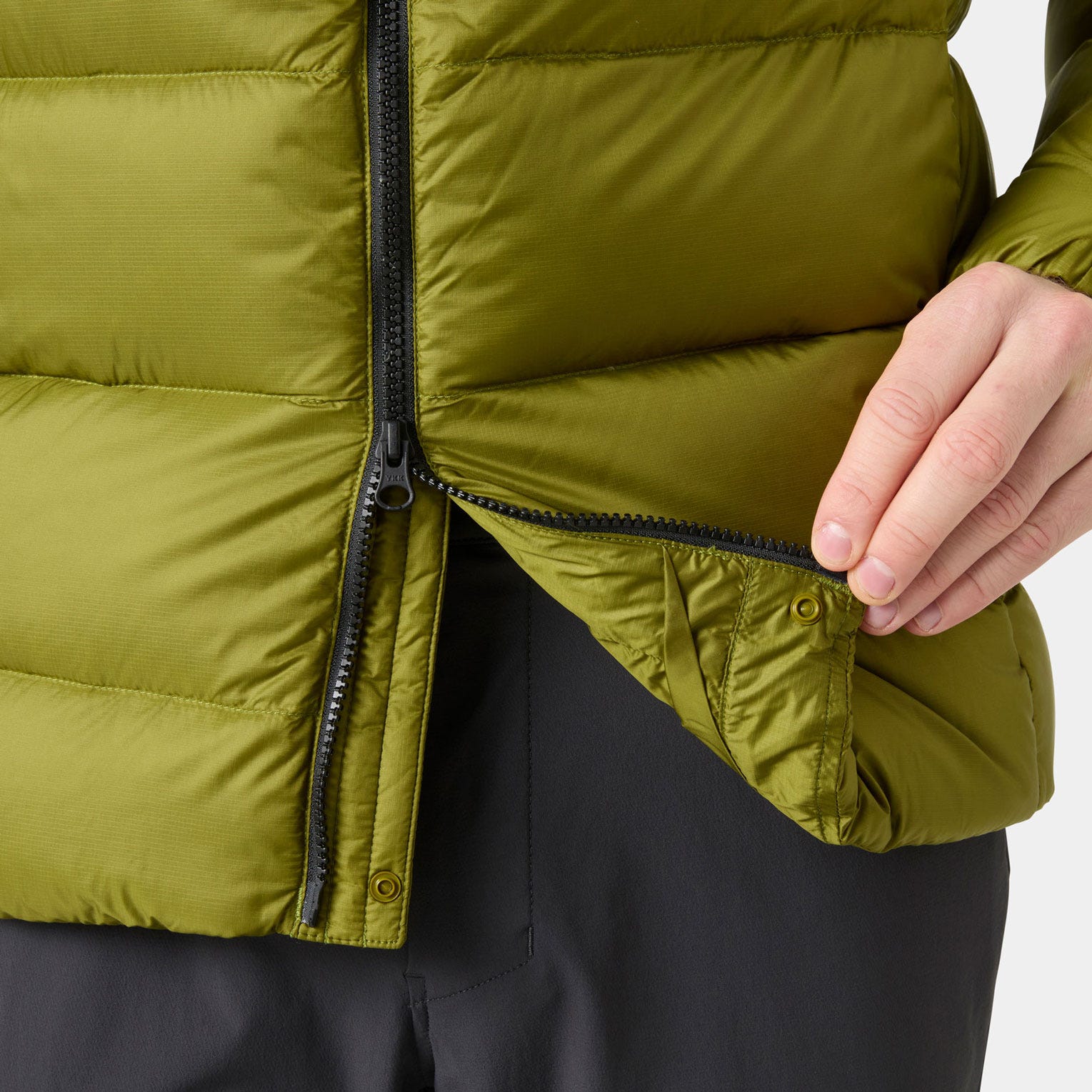 Men's Glacier Down Jacket - 461 OLIVE GREEN