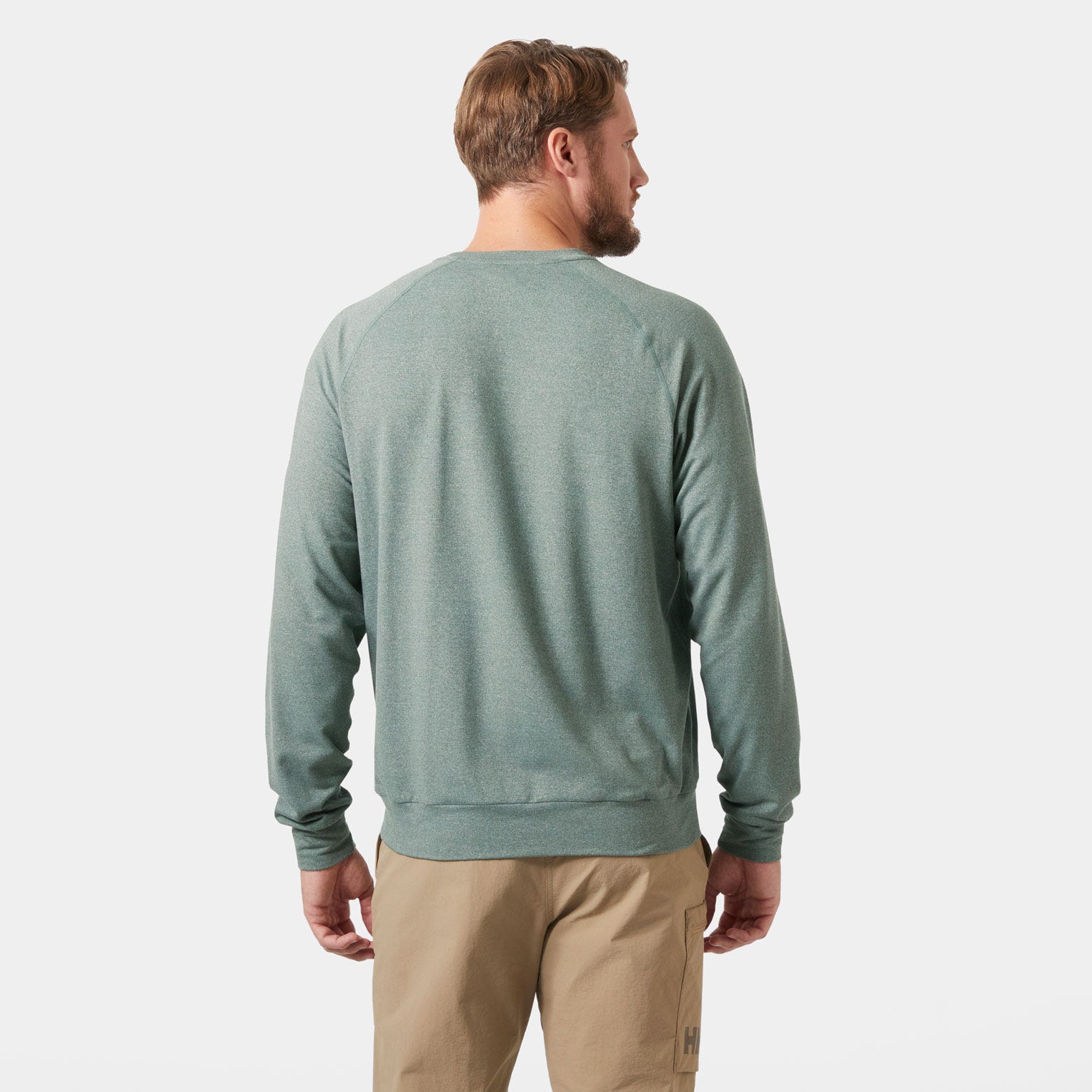 Men's Tyri Knit Crew Neck - 390 JUNGLE GREEN