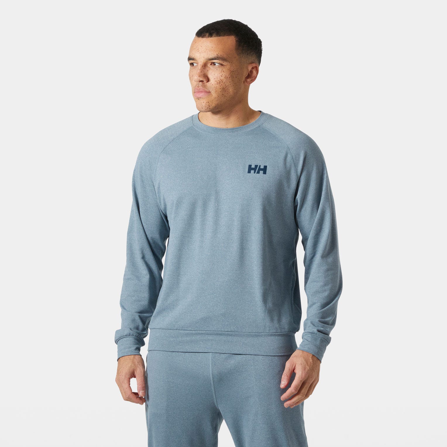 Men's Tyri Knit Crew Neck - 601 WASHED NAVY