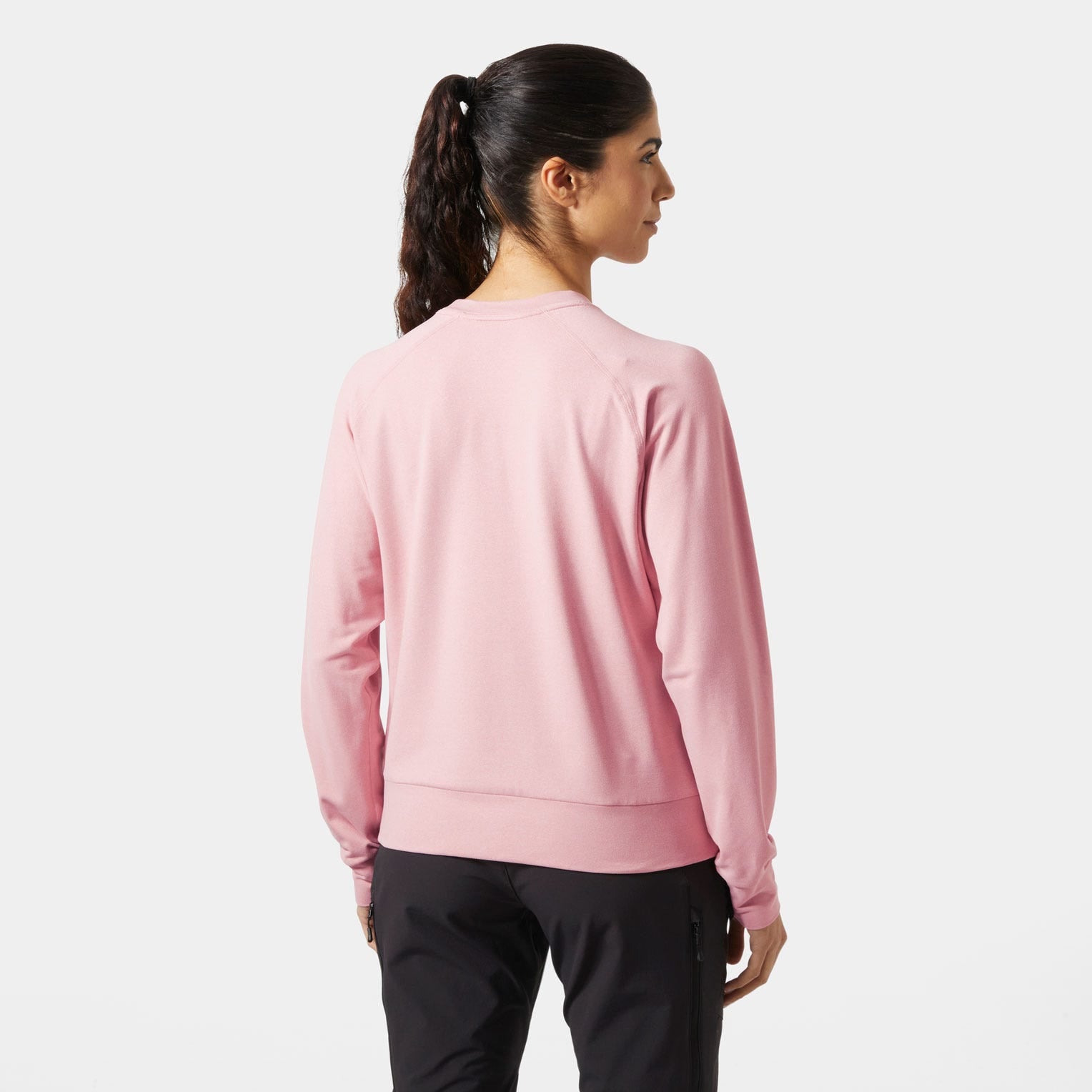 Women's Tyri Knit Crew Neck - 057 PINK SALT MELANGE