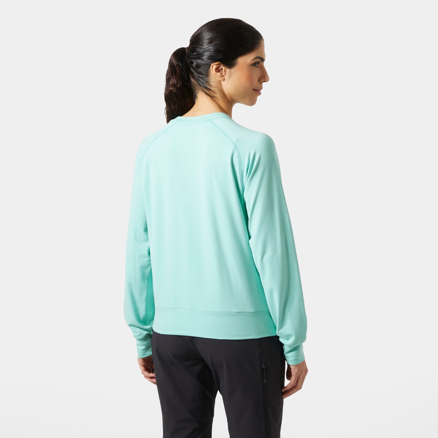 Women's Tyri Knit Crew Neck - 416 LAGOON MELANGE