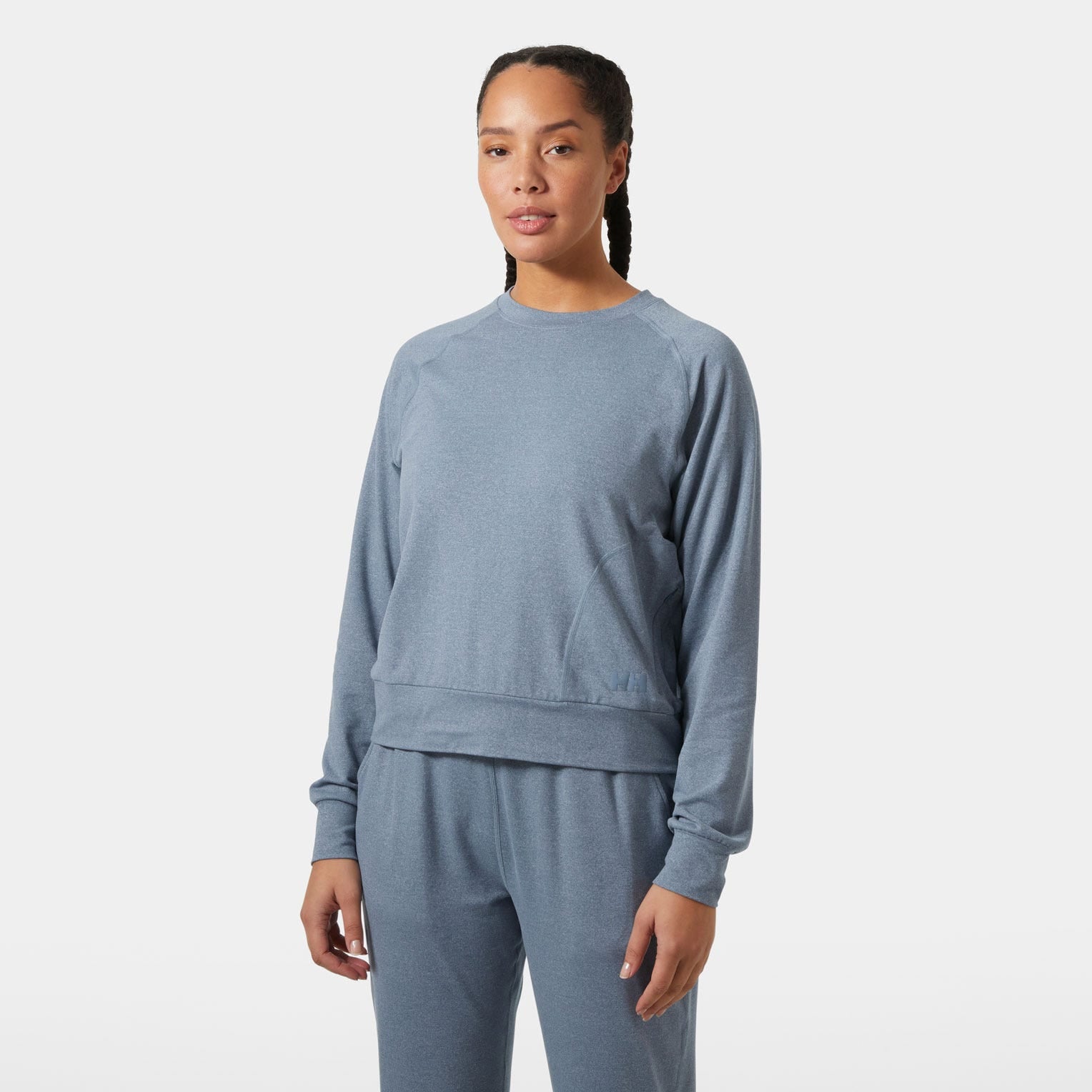 Women's Tyri Knit Crew Neck - 601 WASHED NAVY