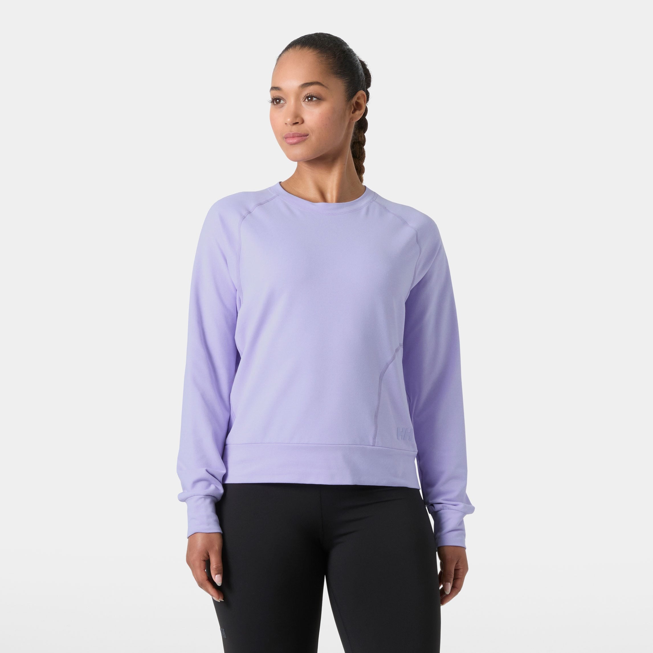 Women's Tyri Knit Crew Neck - 698 BRIGHT LAVENDER