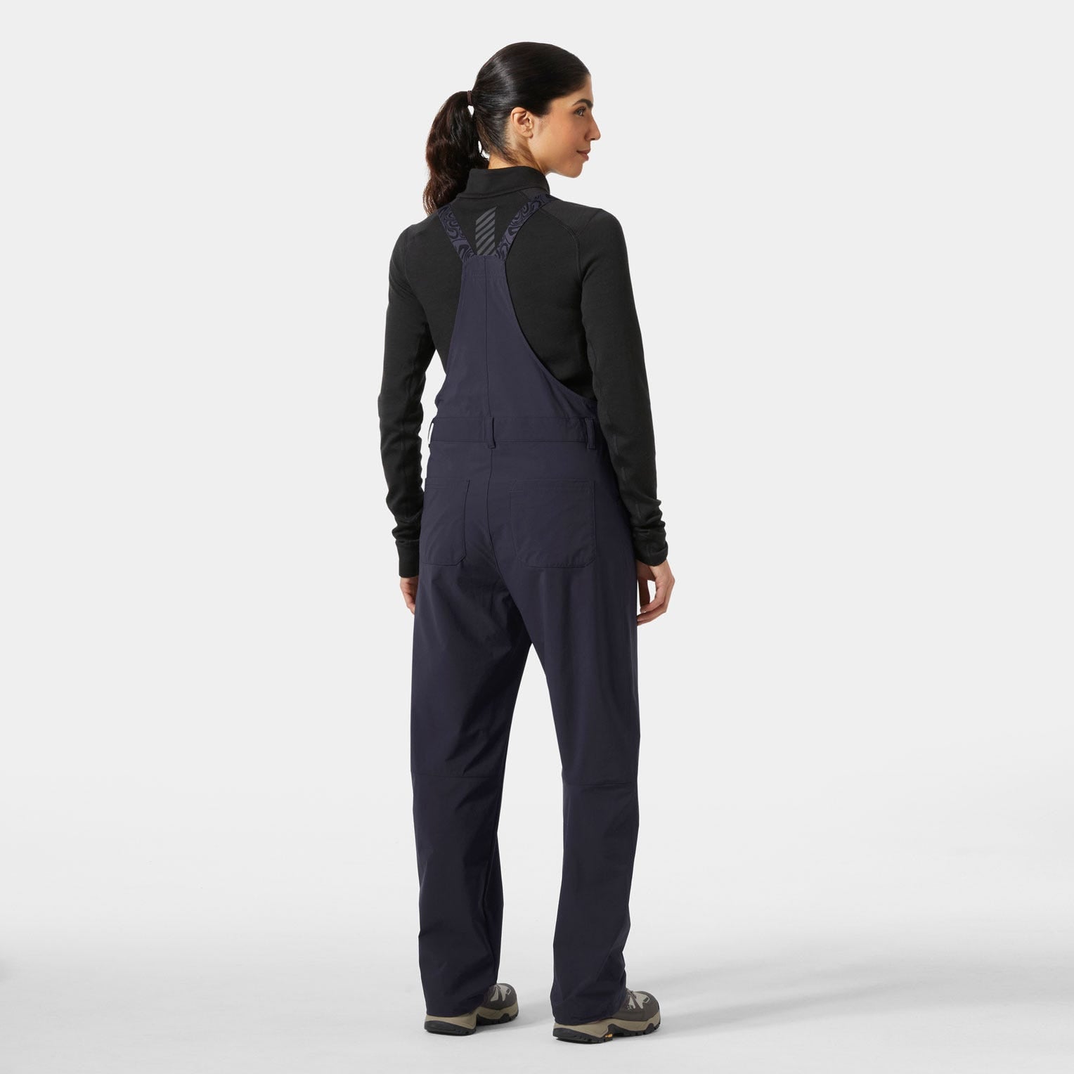 Women's AWE Softshell Hiking Overalls - 660 BLACK GRAPE
