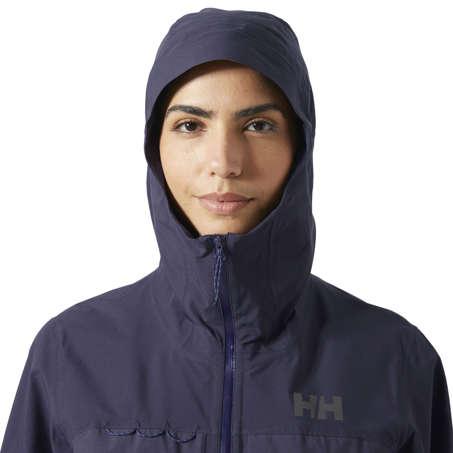 Women's AWE 2.5-Layer Shell Anorak - 660 BLACK GRAPE