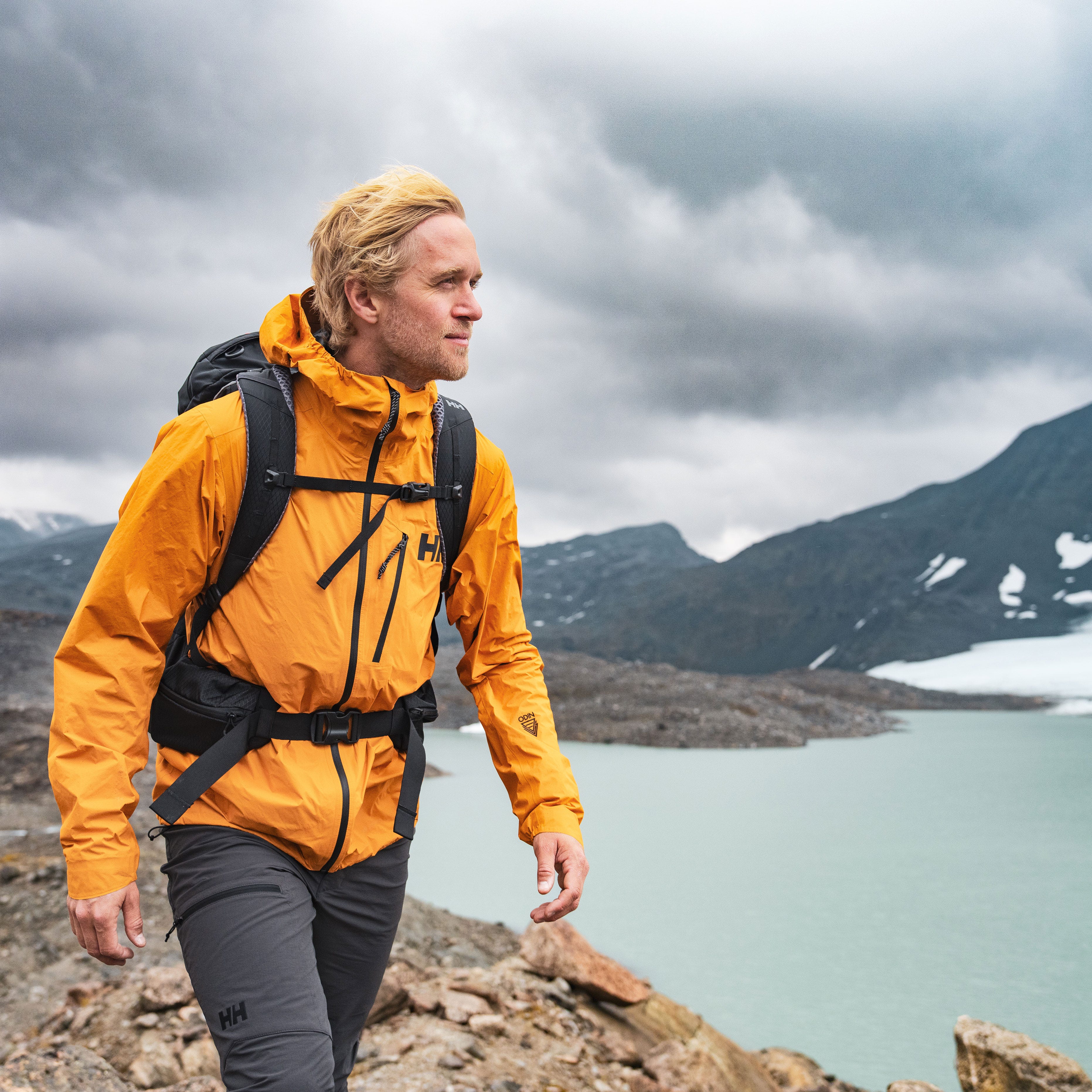 Men's Odin Infinity Minimalist Jacket - 303 IGNITE ORANGE