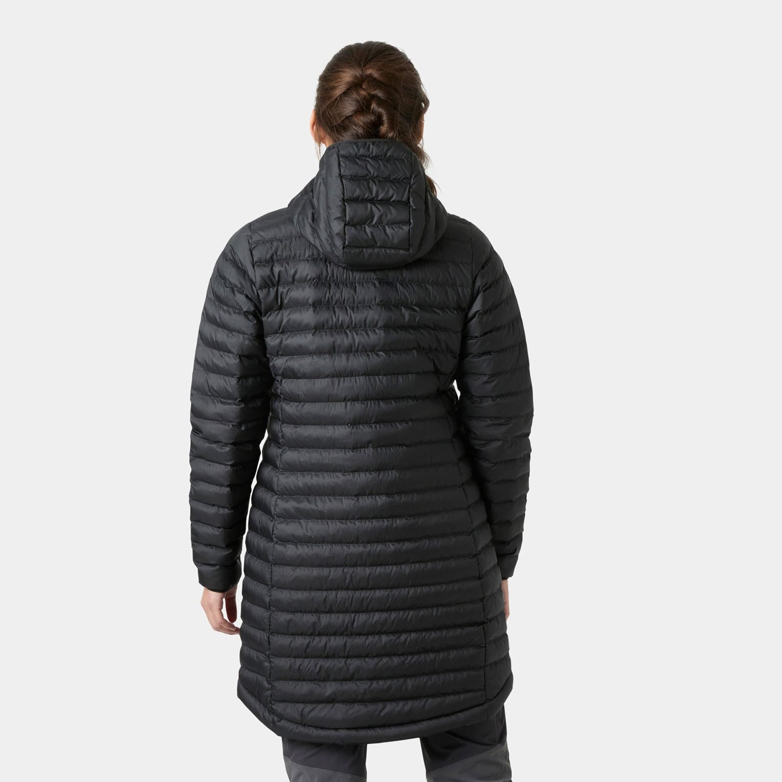 Women’s Sirdal Long Hooded Insulated Jacket - 990 BLACK