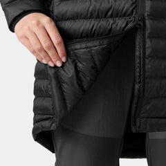 Women’s Sirdal Long Hooded Insulated Jacket - 990 BLACK