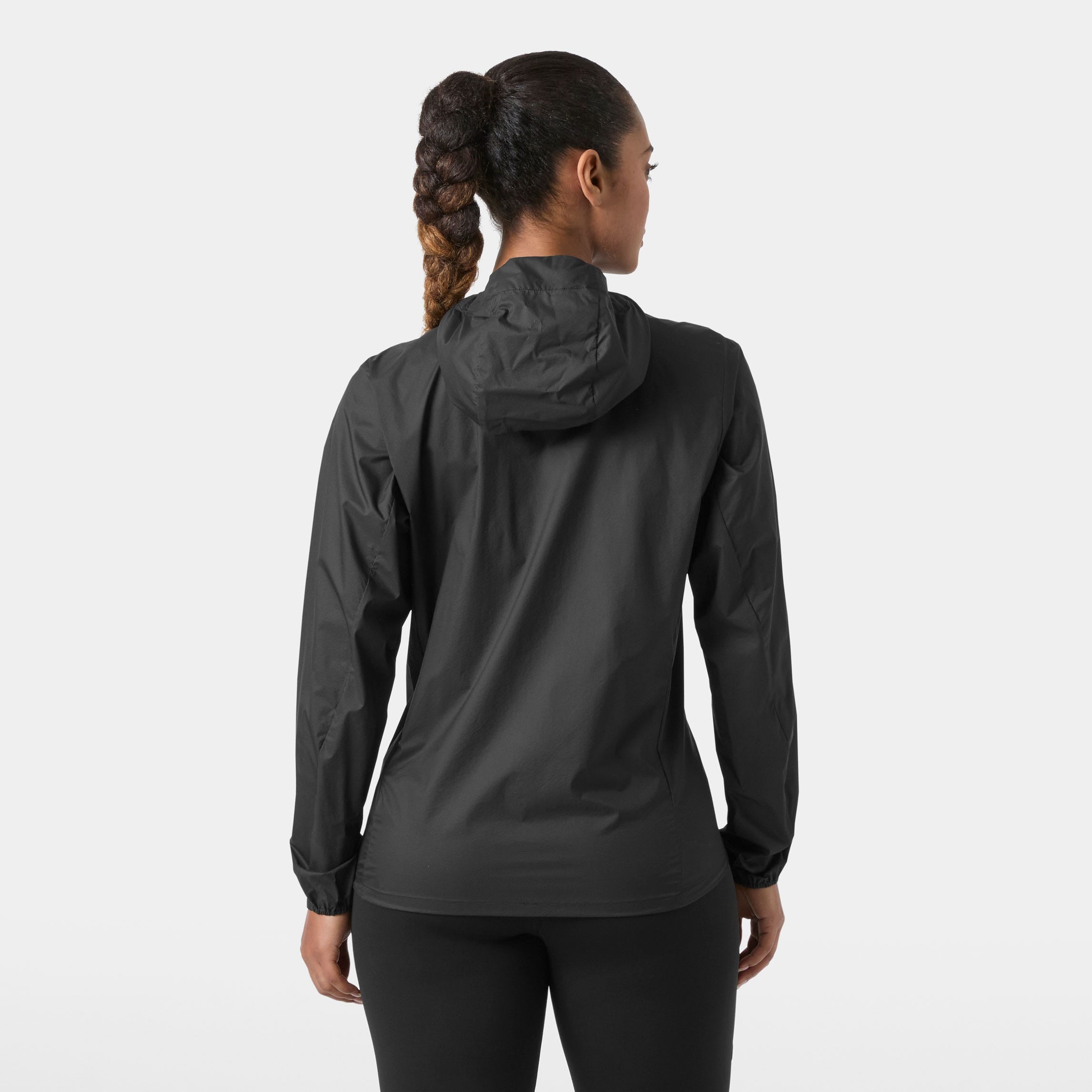 Women's Trail Windbreaker Jacket - 990 BLACK