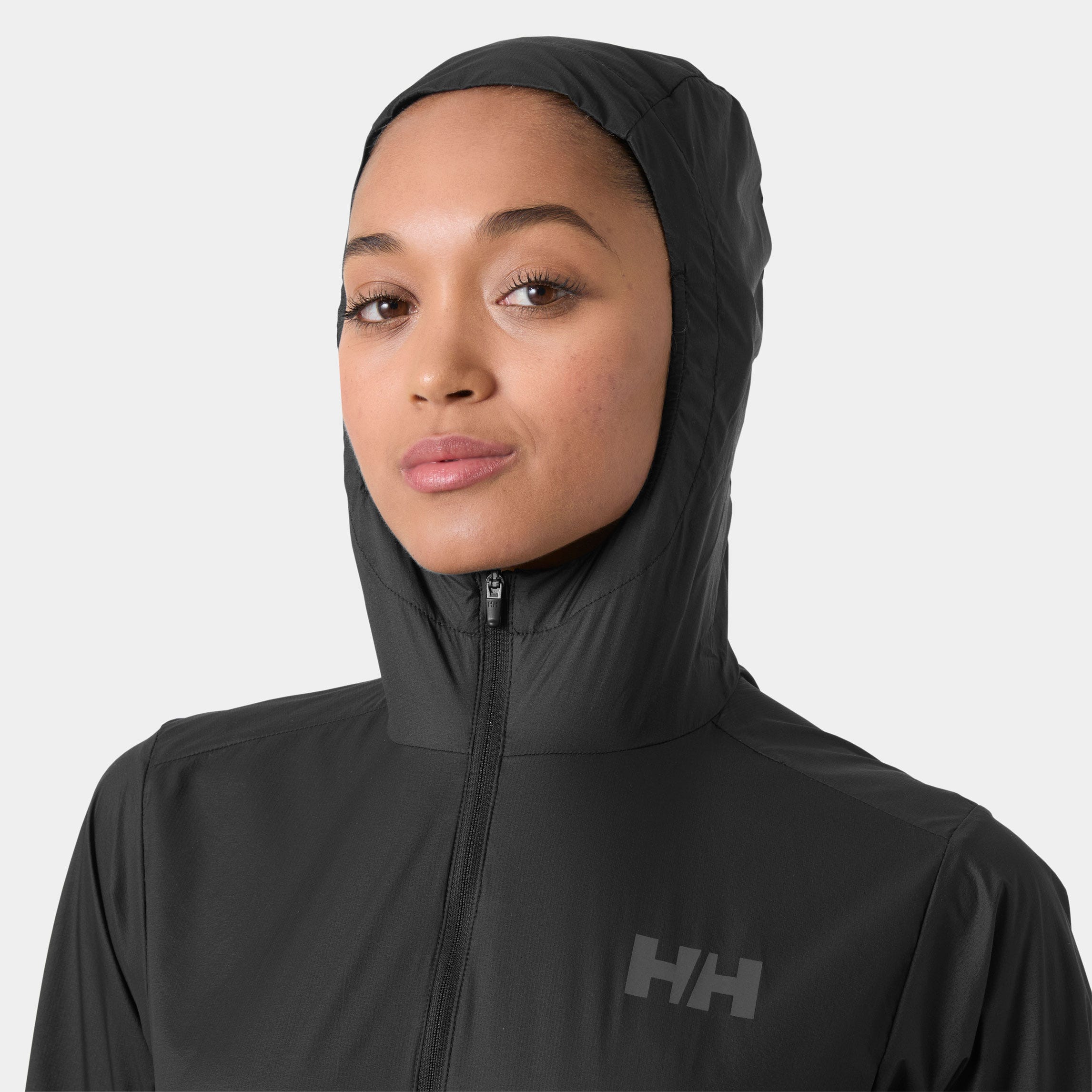 Women's Trail Windbreaker Jacket - 990 BLACK