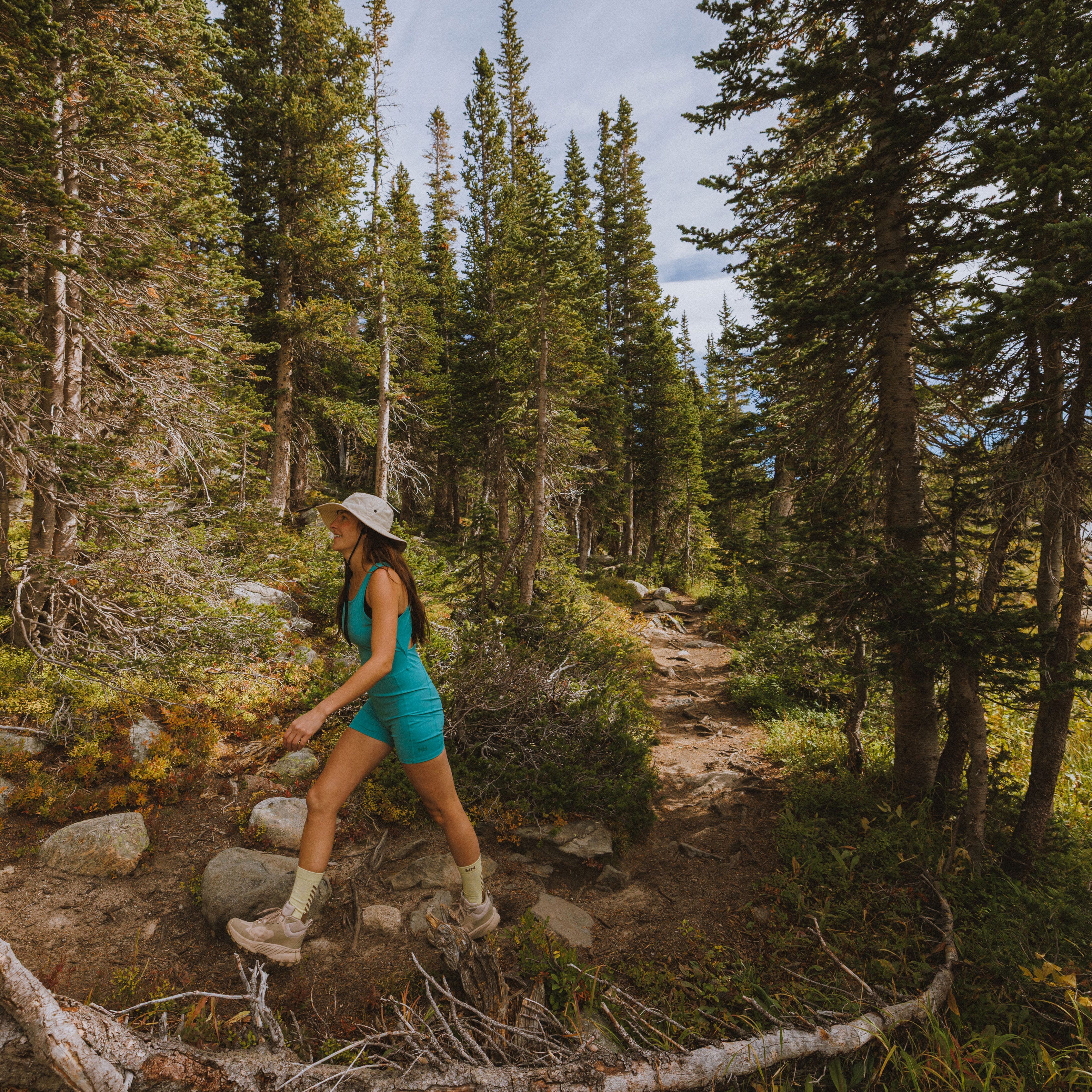 Women's AWE Hiking Dress - 472 DARK MINT