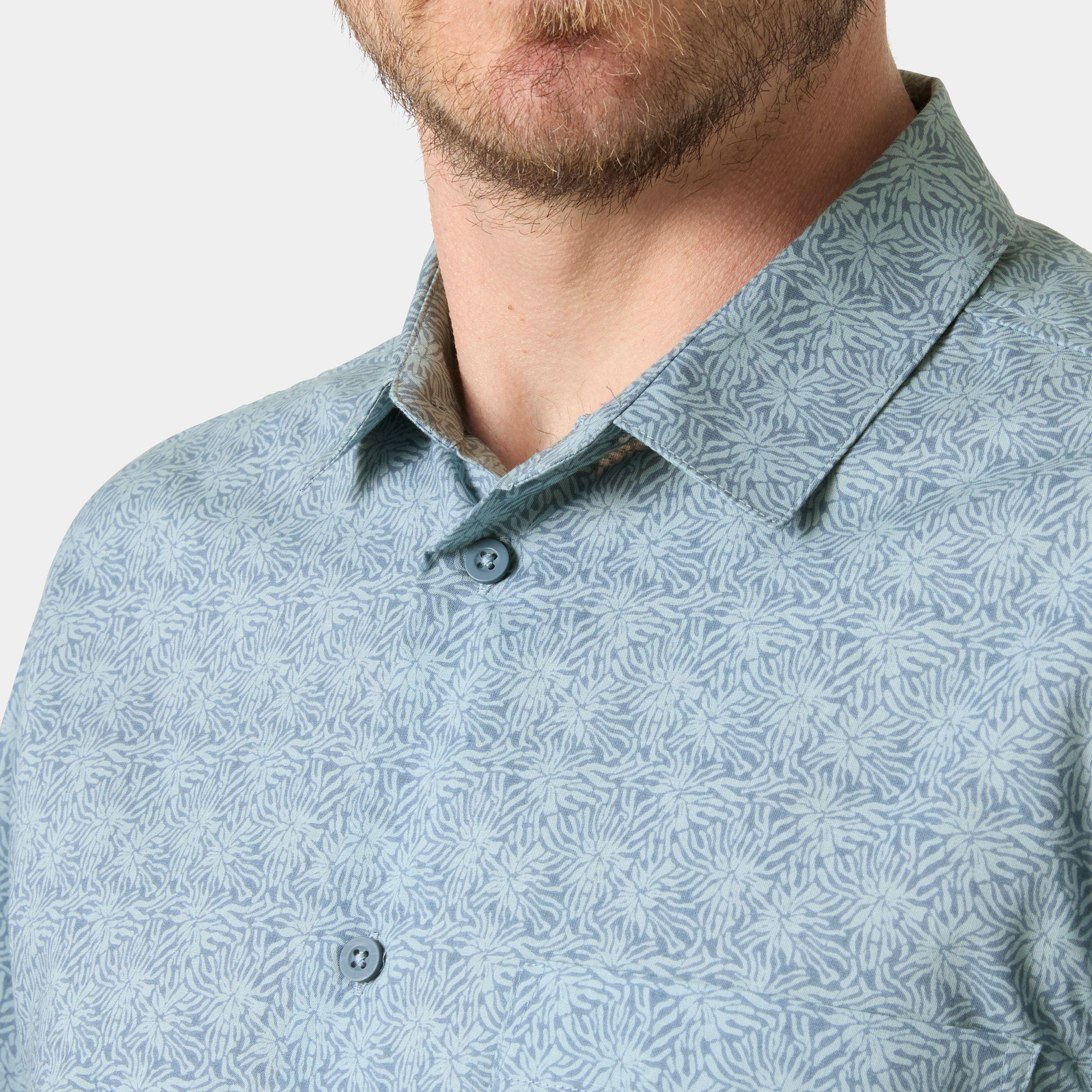 Men's Viken Short Sleeve Shirt - 601 WASHED NAVY