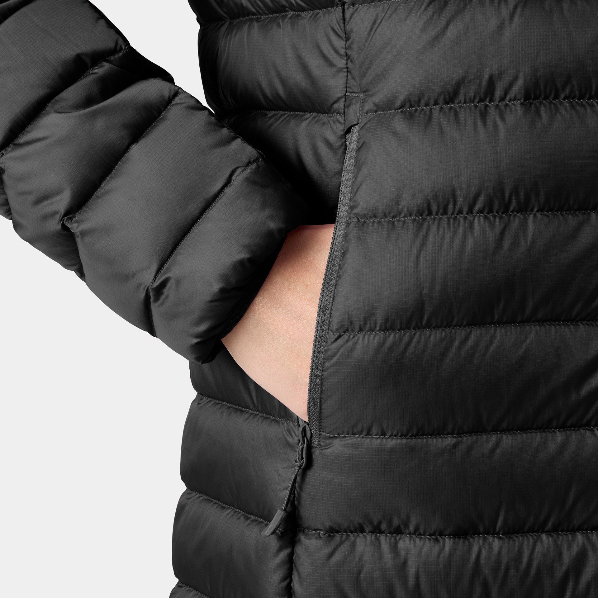 Women’s Verglas Long Down Insulated Jacket - 990 BLACK