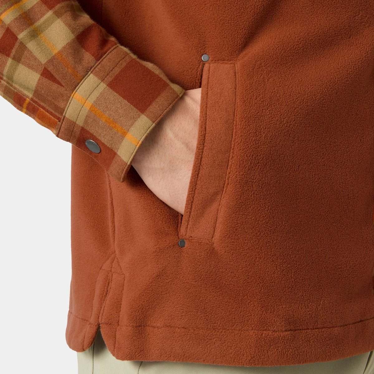 Men’s Lokka Fleece Shirt - 301 IRON OXIDE