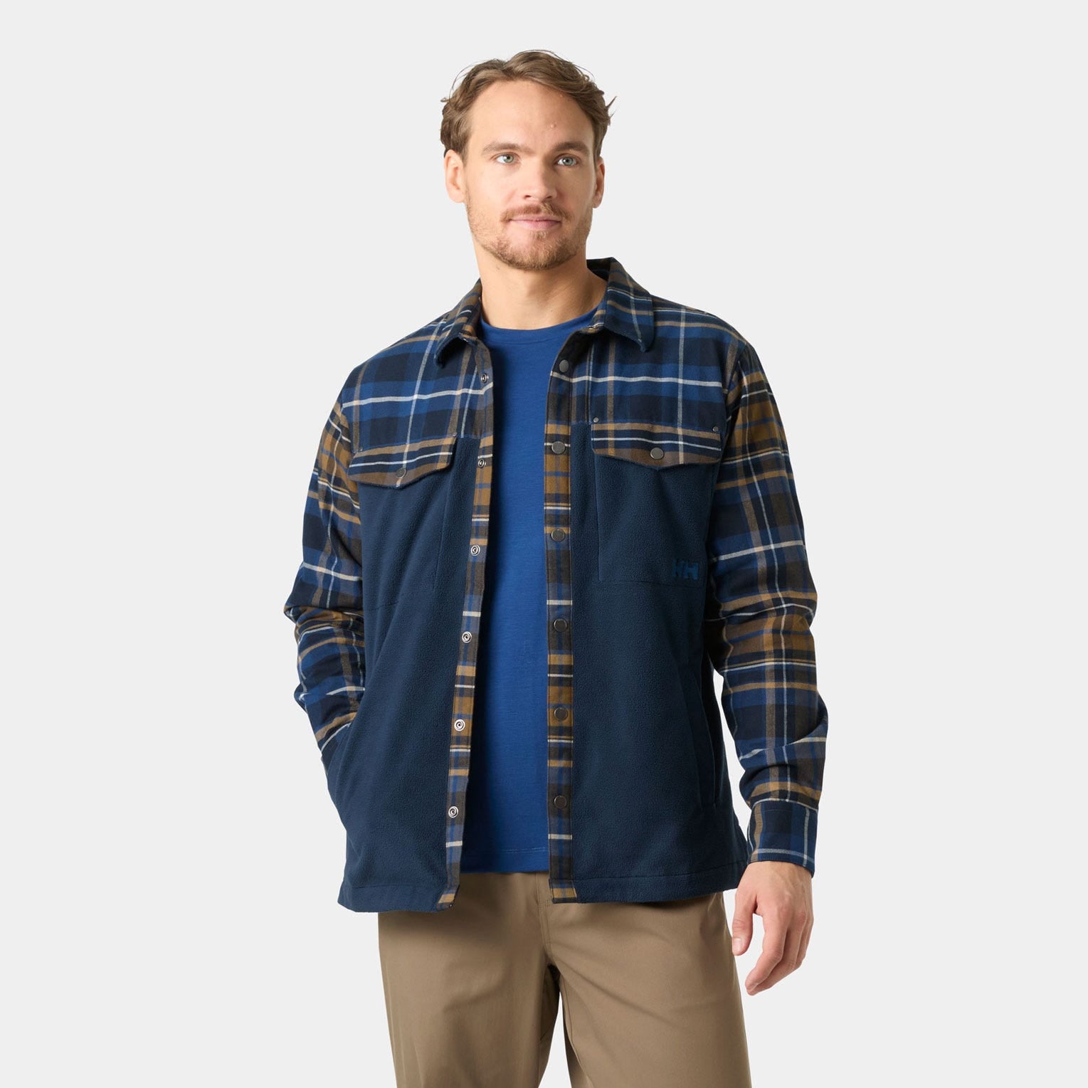 Men’s Lokka Fleece Shirt - 507 DARK BLUE