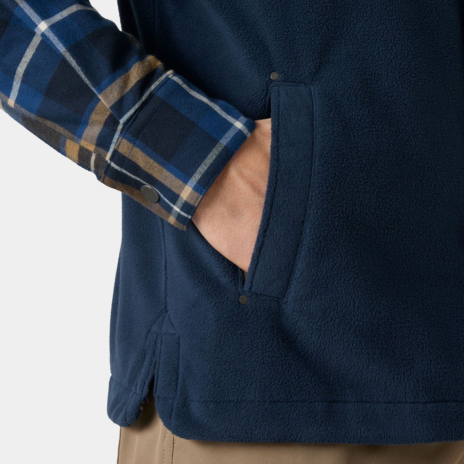 Men’s Lokka Fleece Shirt - 507 DARK BLUE