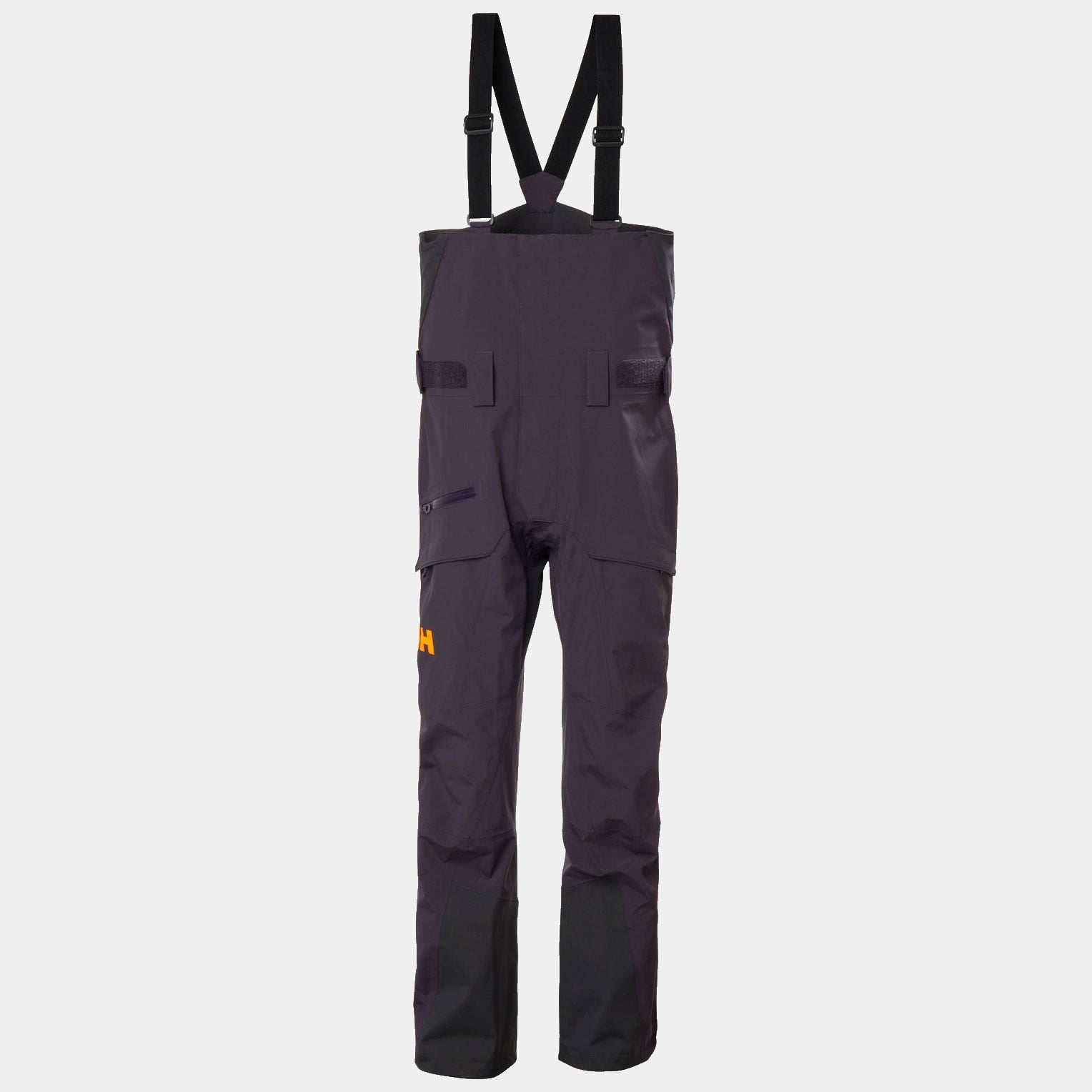 Men's Sogn Bib Shell Pant - 660 BLACK GRAPE