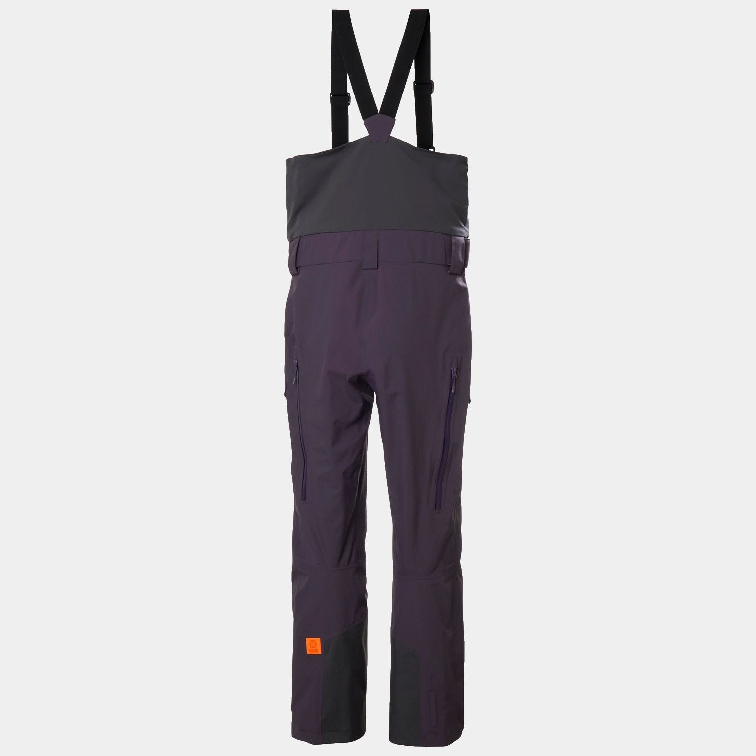 Men's Sogn Bib Shell Pant - 660 BLACK GRAPE