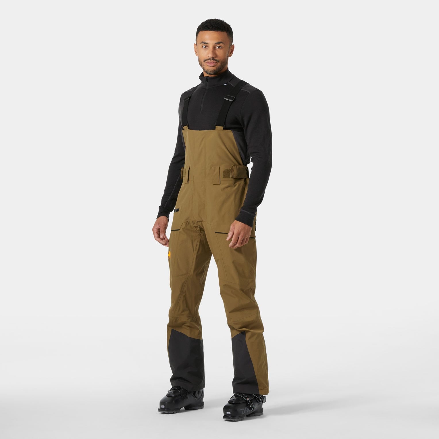 Men's Sogn Bib Shell Pant - 718 SEPIA