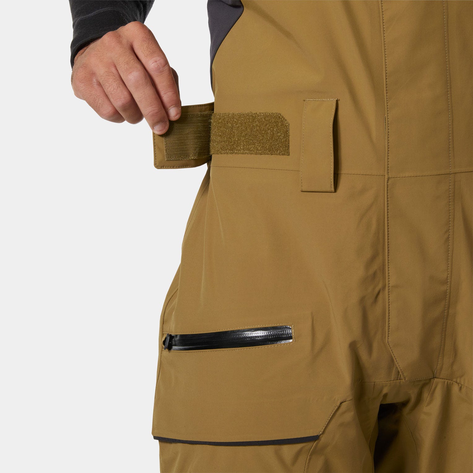 Men's Sogn Bib Shell Pant - 718 SEPIA