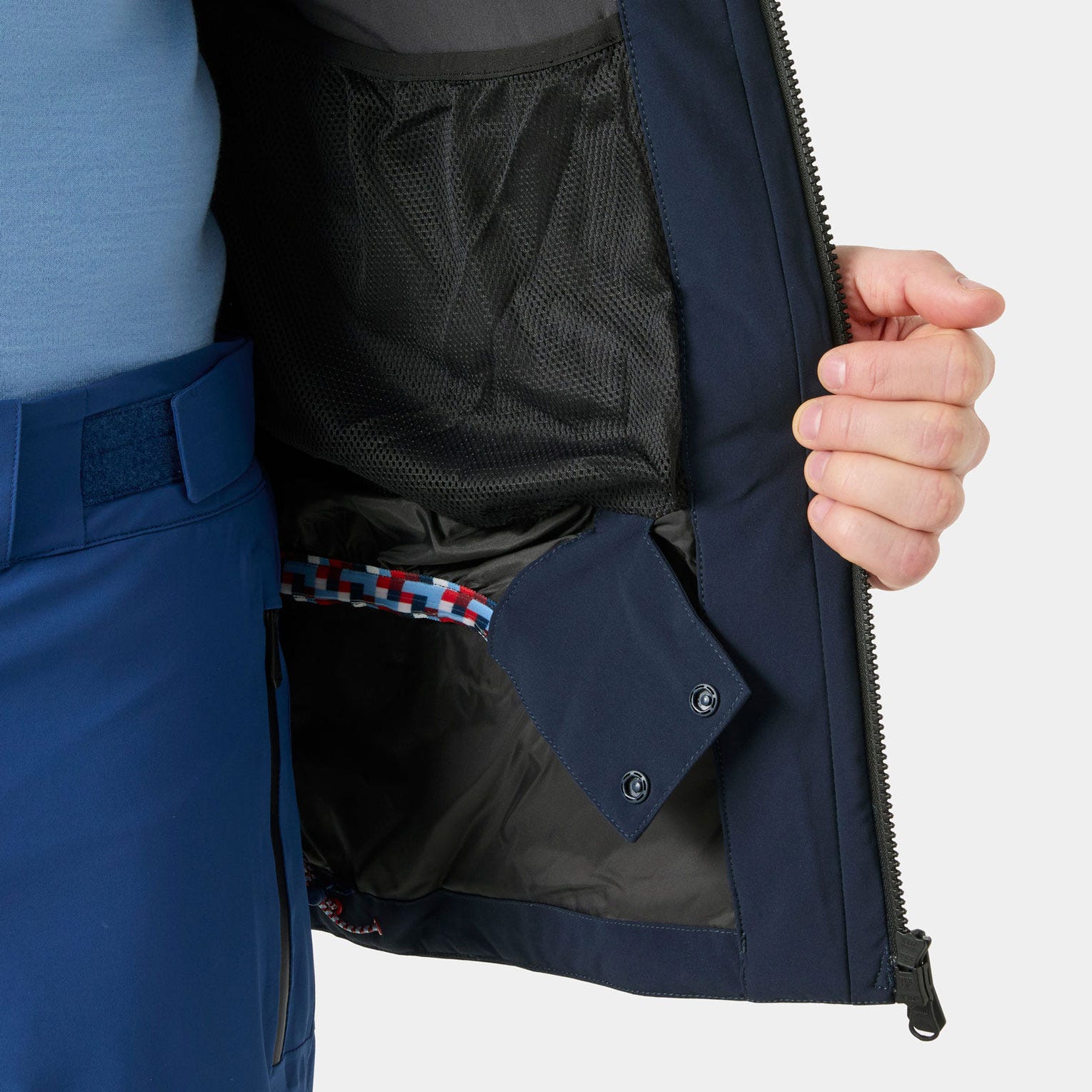 Men’s Alpha Long Insulated Jacket - 597 NAVY