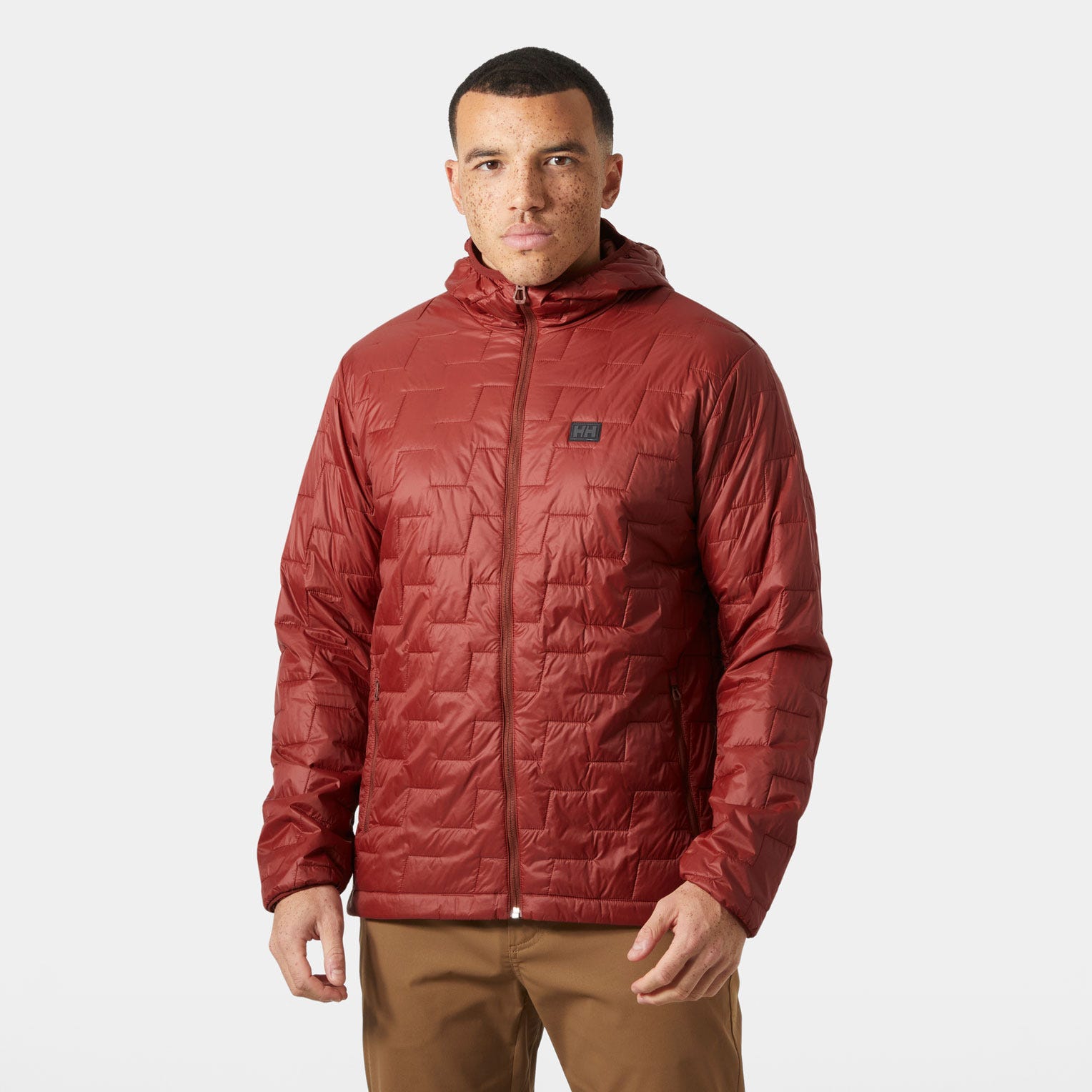 Men's LIFALOFT™ Hooded Insulator Jacket - 180 MARS RED