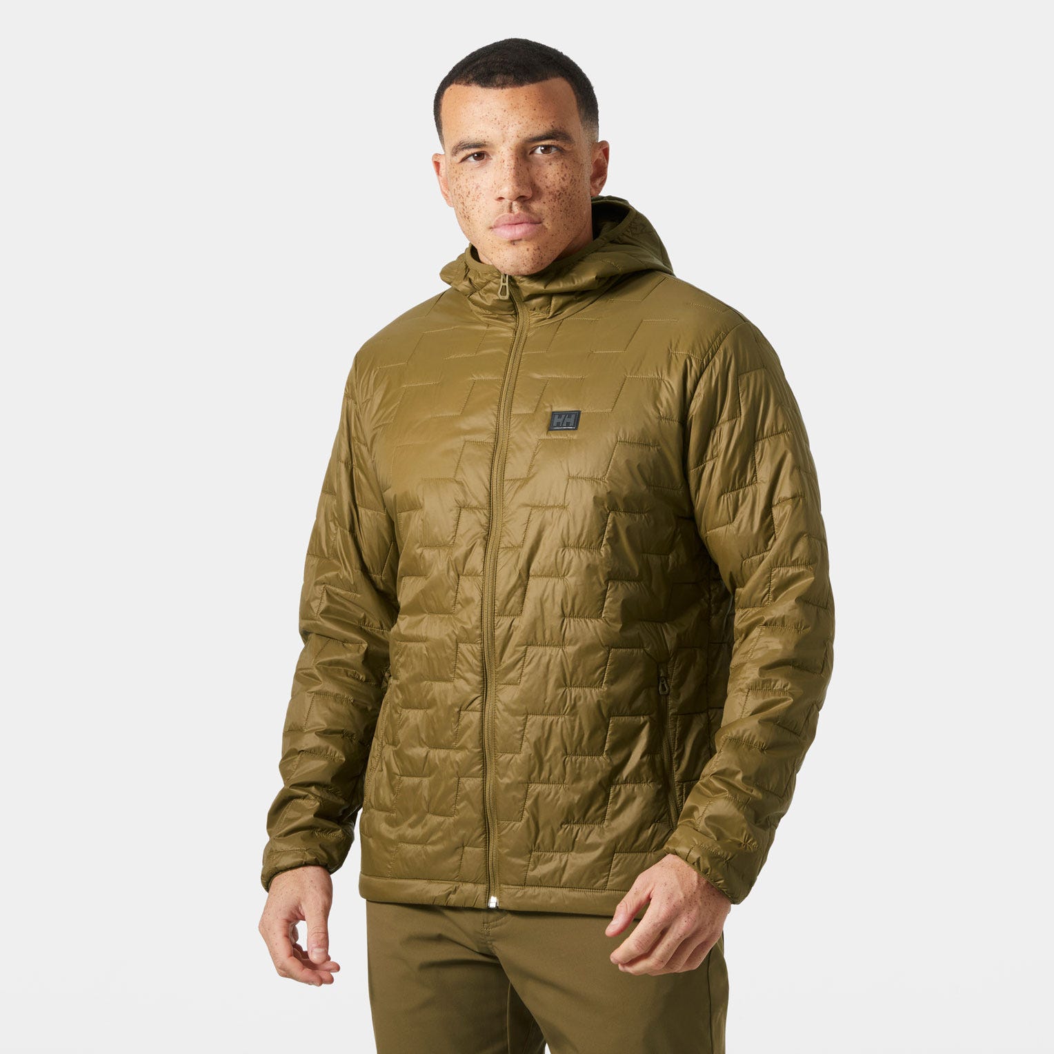 Men's LIFALOFT™ Hooded Insulator Jacket - 718 SEPIA